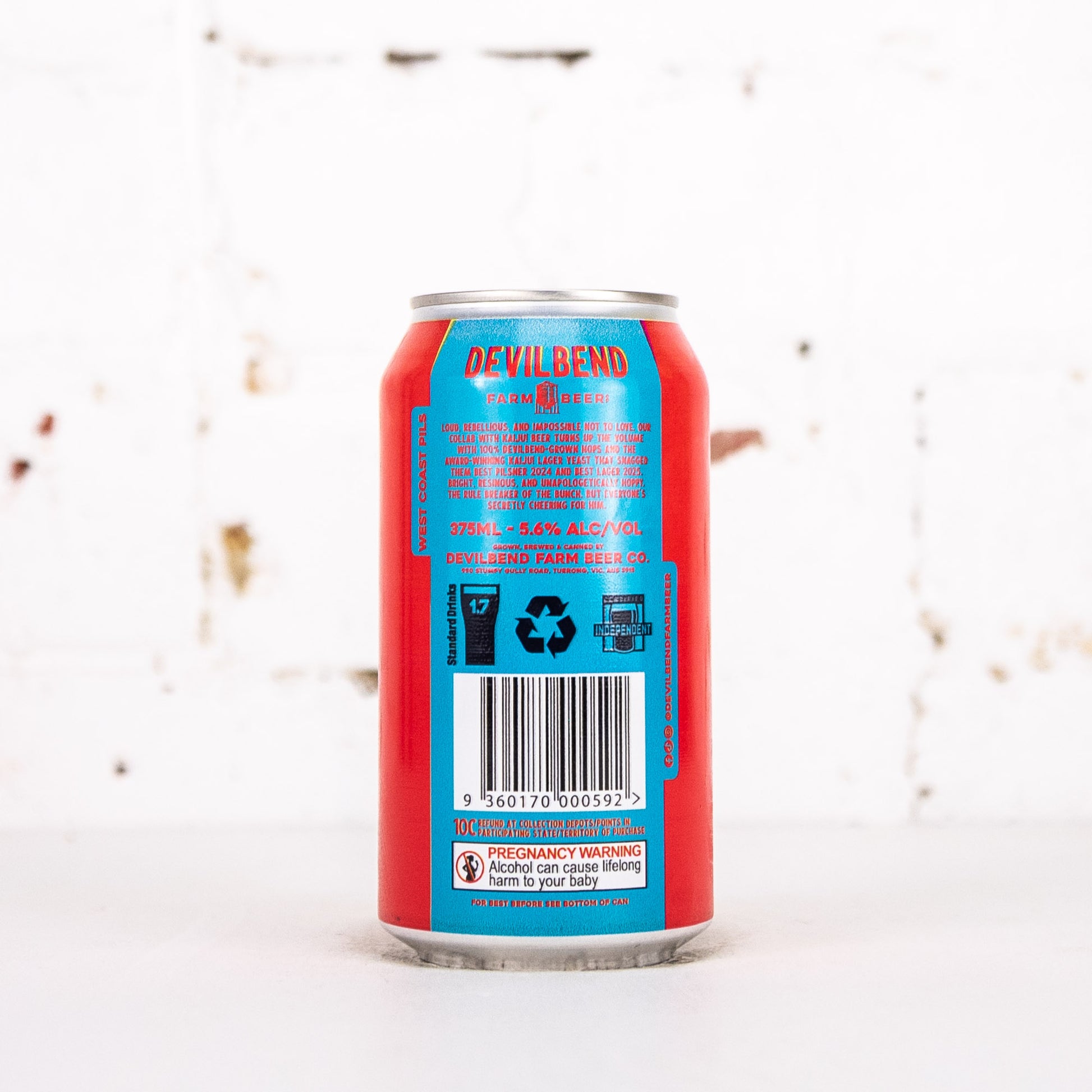 Devilbend x Kaiju - 'West Coast Pils'