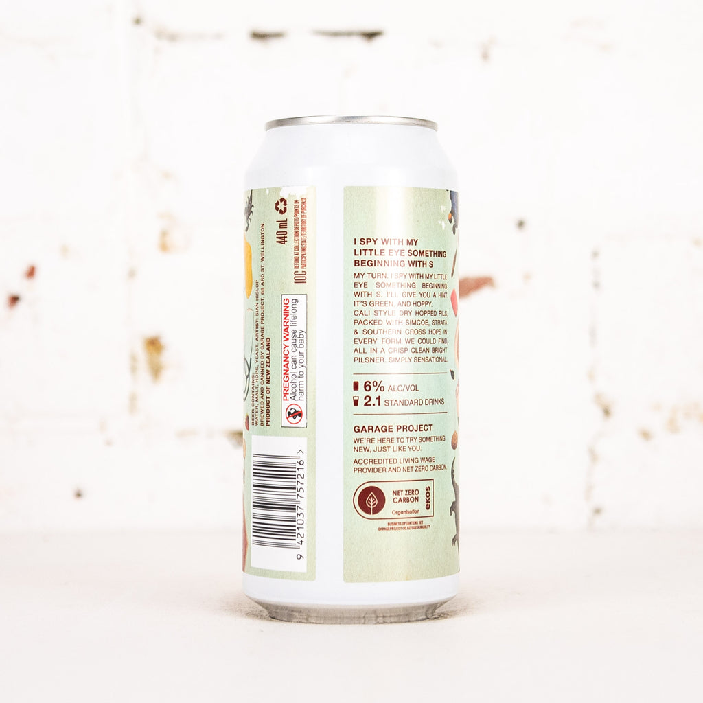 Garage Project - I Spy with My Little Eye Something Beginning with S Cali Pils