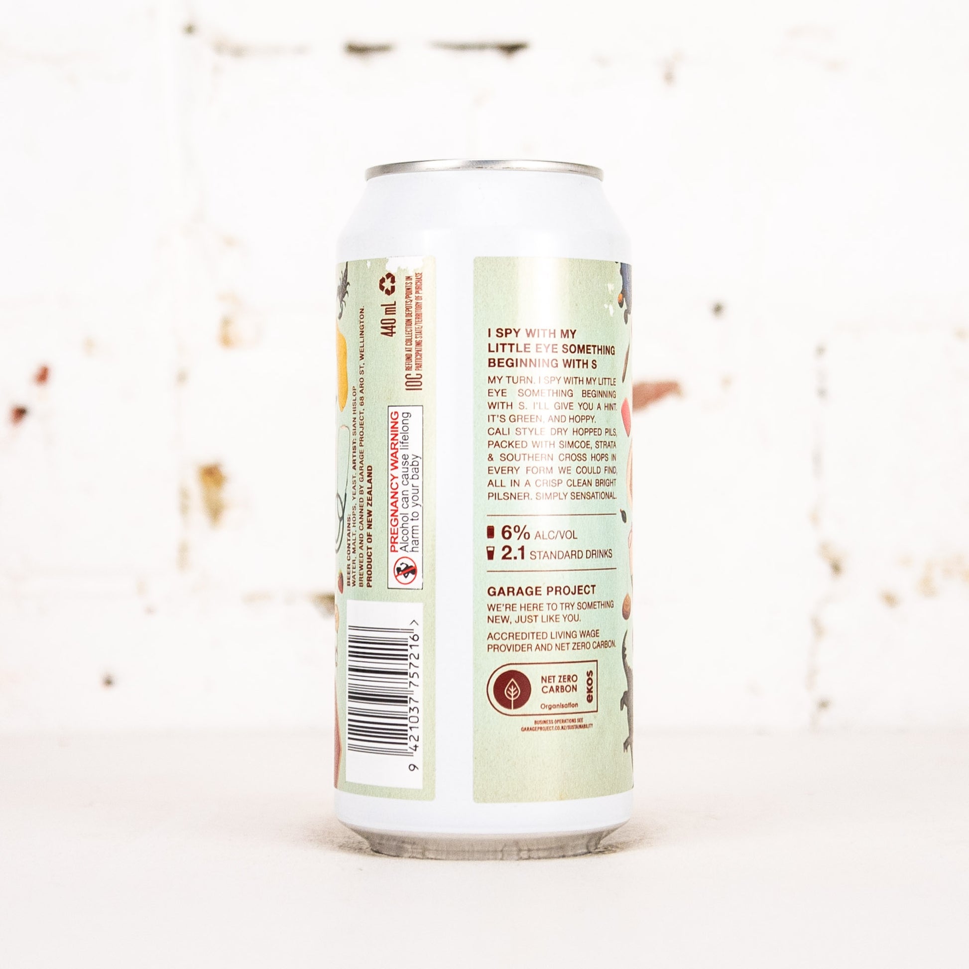 Garage Project - I Spy with My Little Eye Something Beginning with S Cali Pils