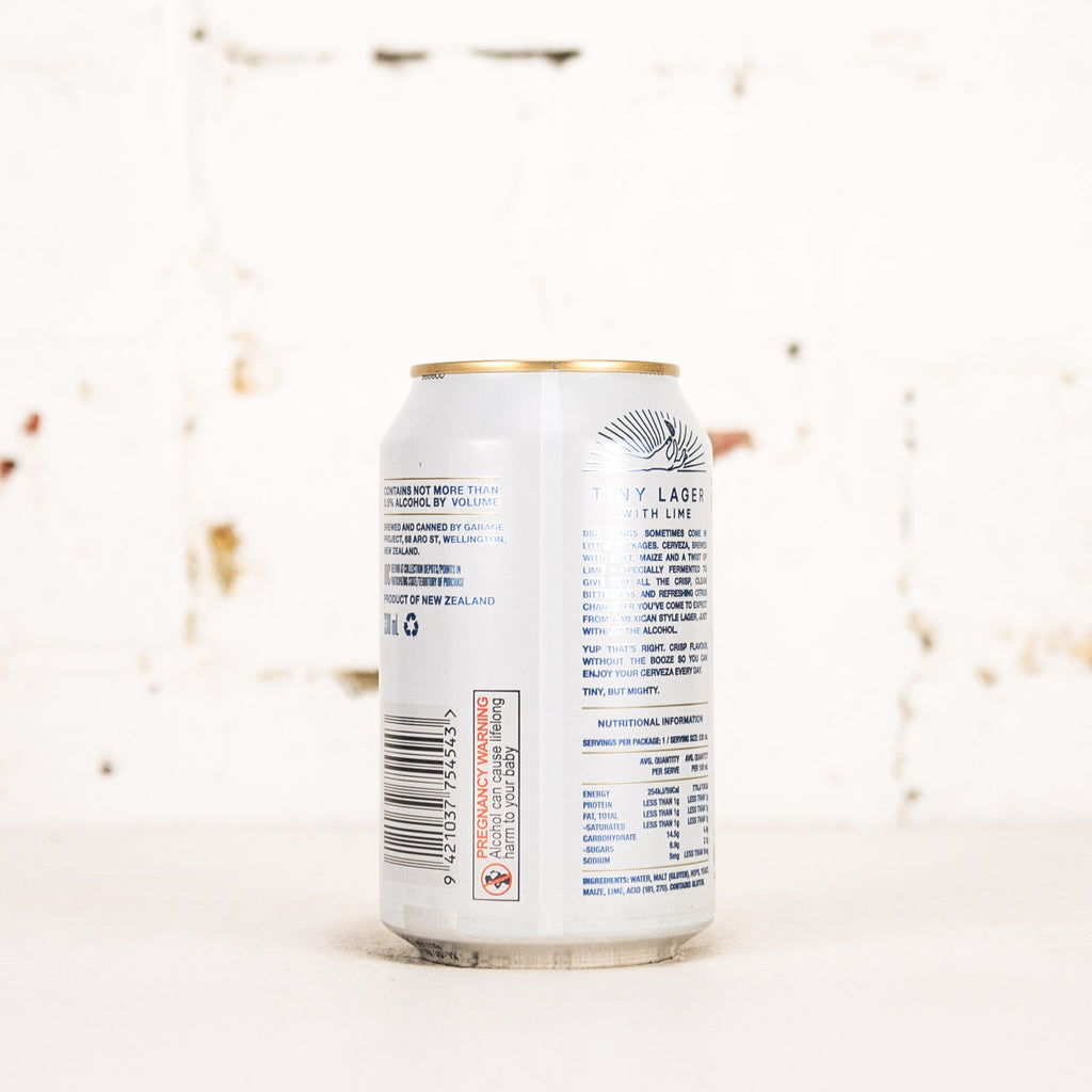 Garage Project - Tiny Non Alc Lager with Lime