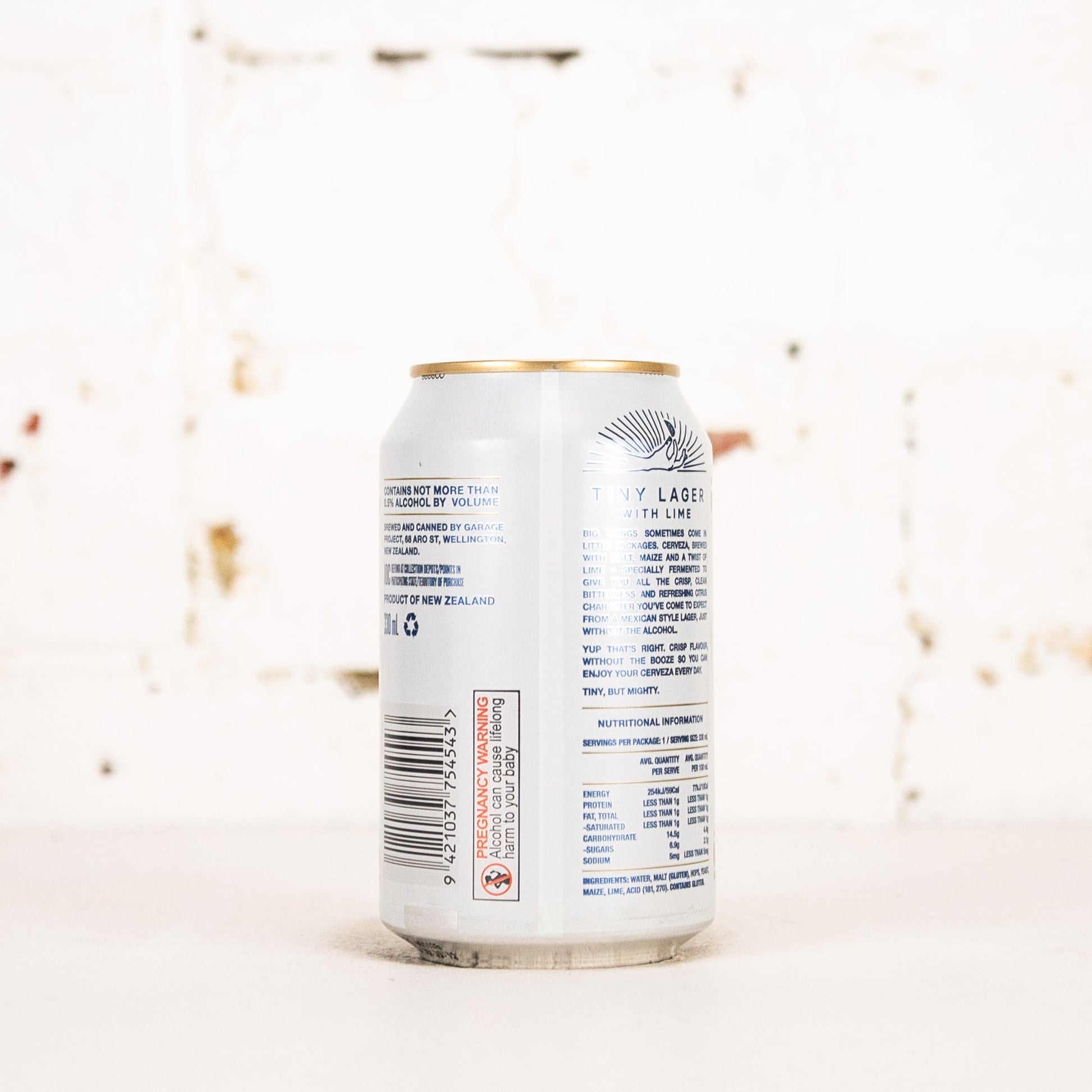 Garage Project - Tiny Non Alc Lager with Lime