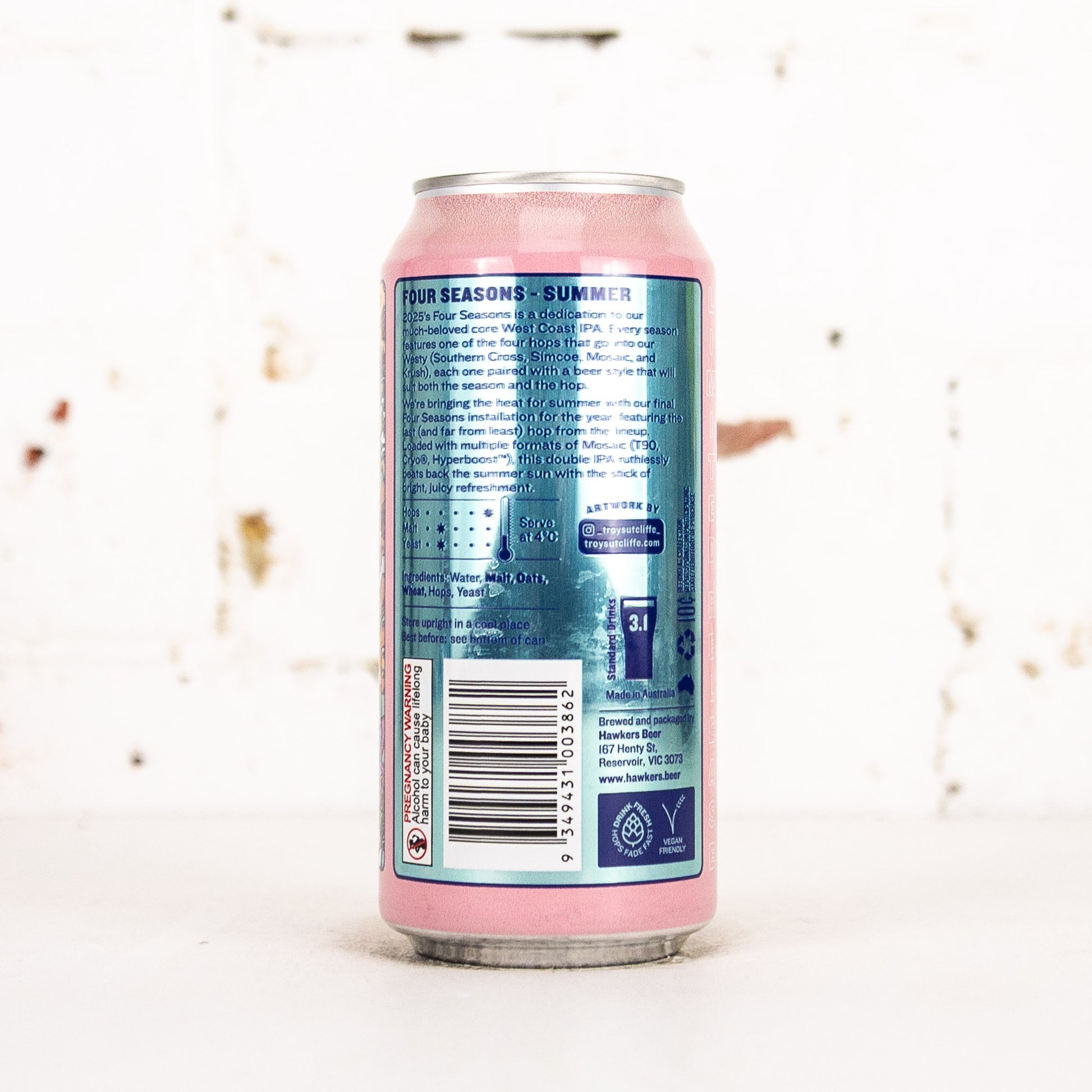 Hawkers - Four Seasons Summer 2025 Juicy Double IPA