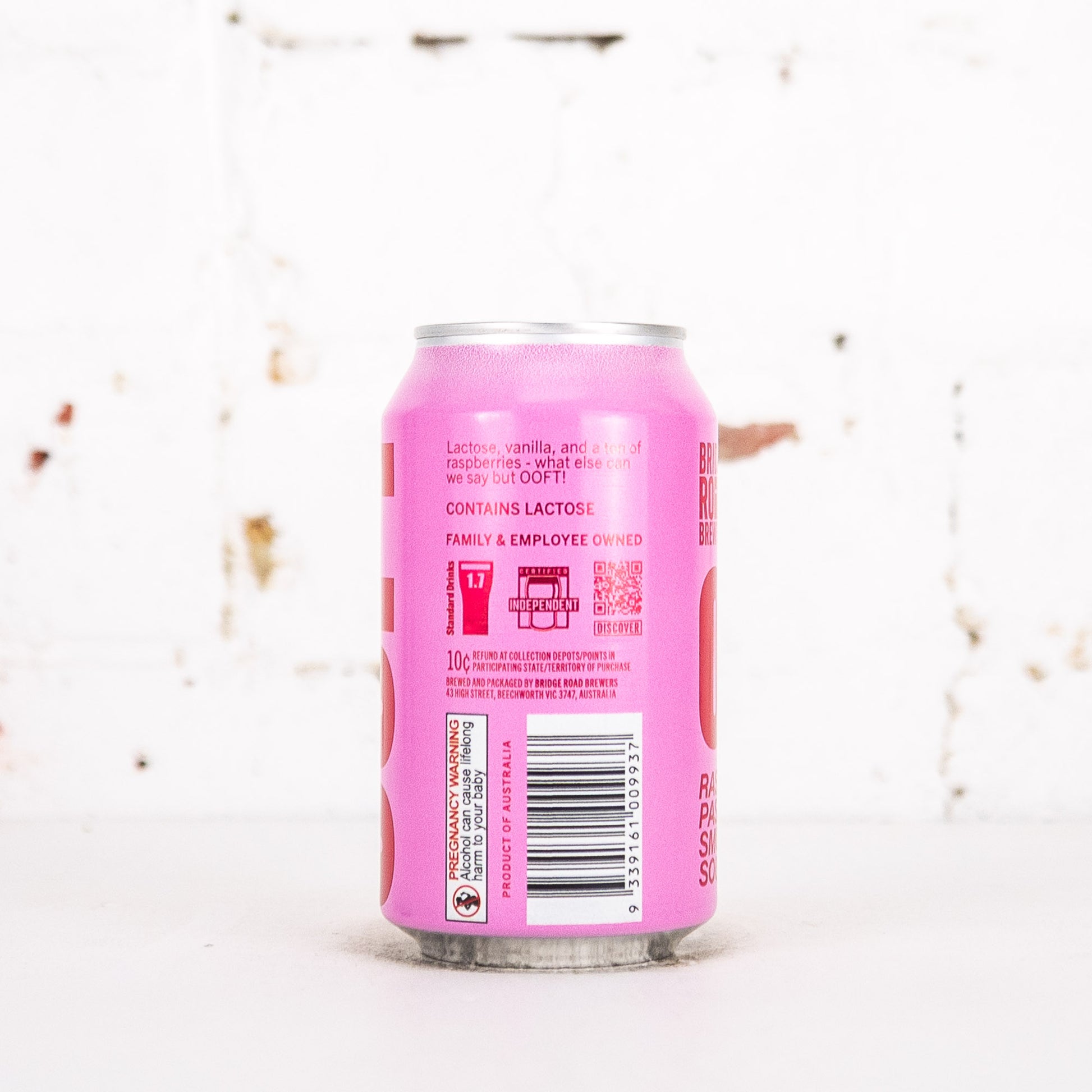 Bridge Road - Ooft Raspberry Pastry Smoothie Sour