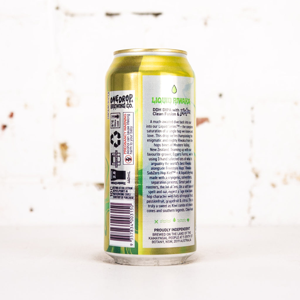 One Drop - Liquid Riwaka DDH Hazy DIPA