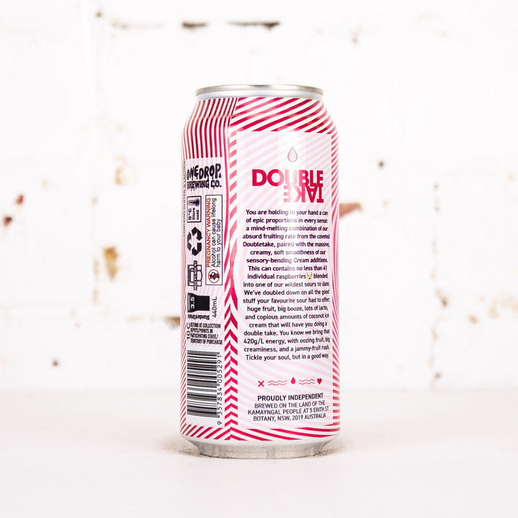 One Drop - Raspberry & Cream Double Take Imperial Sour