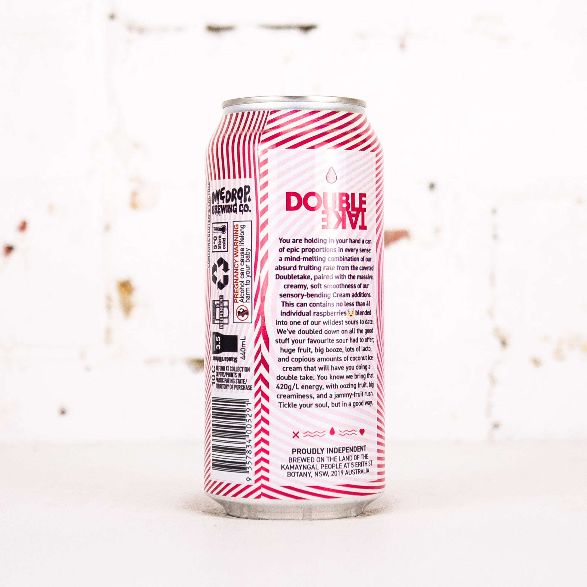 One Drop - Raspberry & Cream Double Take Imperial Sour