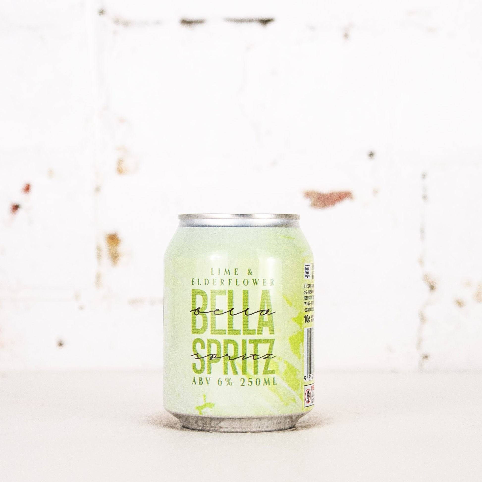 Bella Spritz - Lime & Elderflower Spritz 250ml
