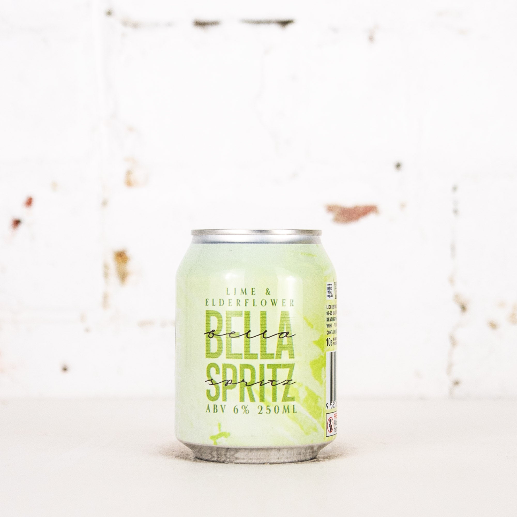 Bella Spritz - Lime & Elderflower Spritz 250ml