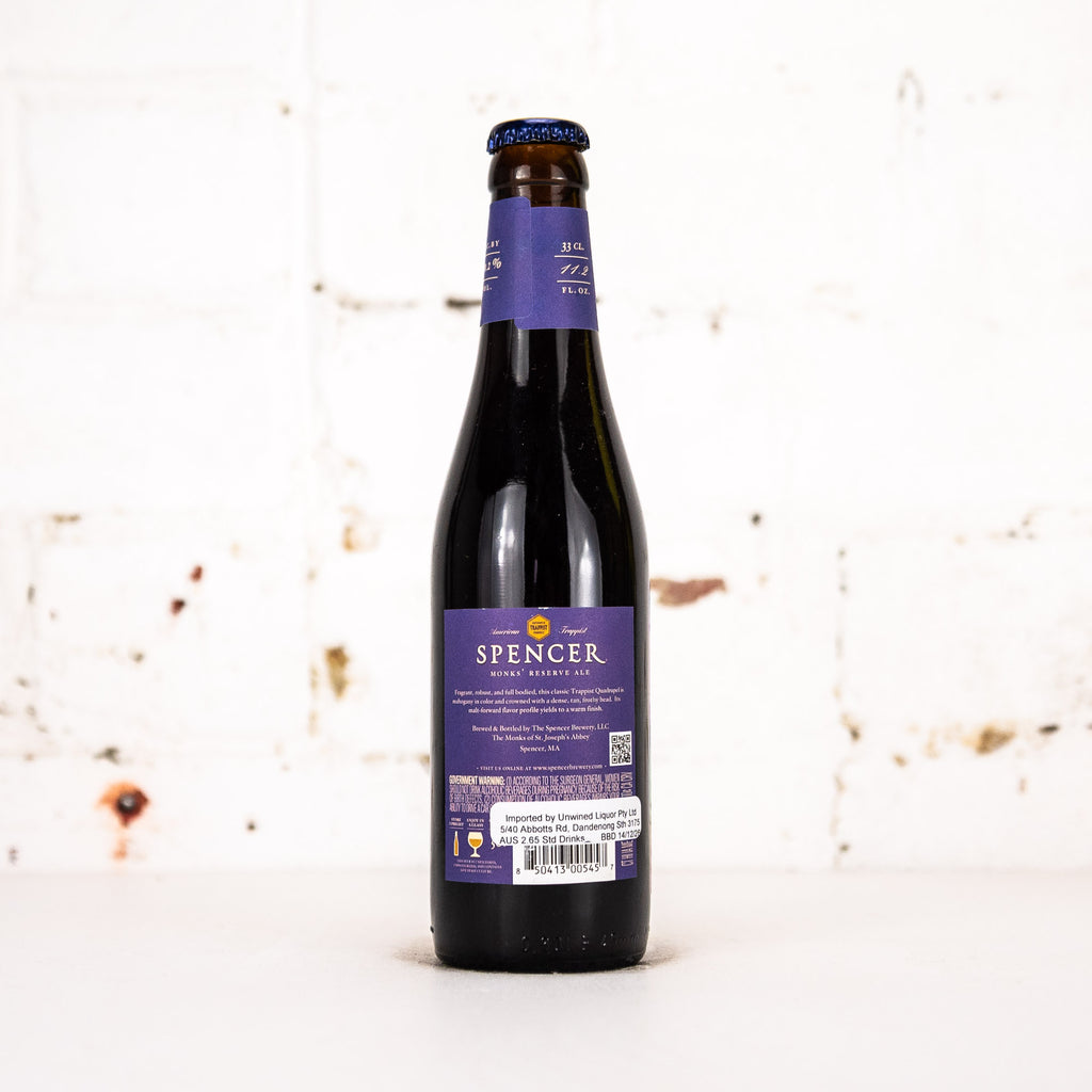 Spencer - Monks' Reserve Ale Trappist Quadrupel 330ml