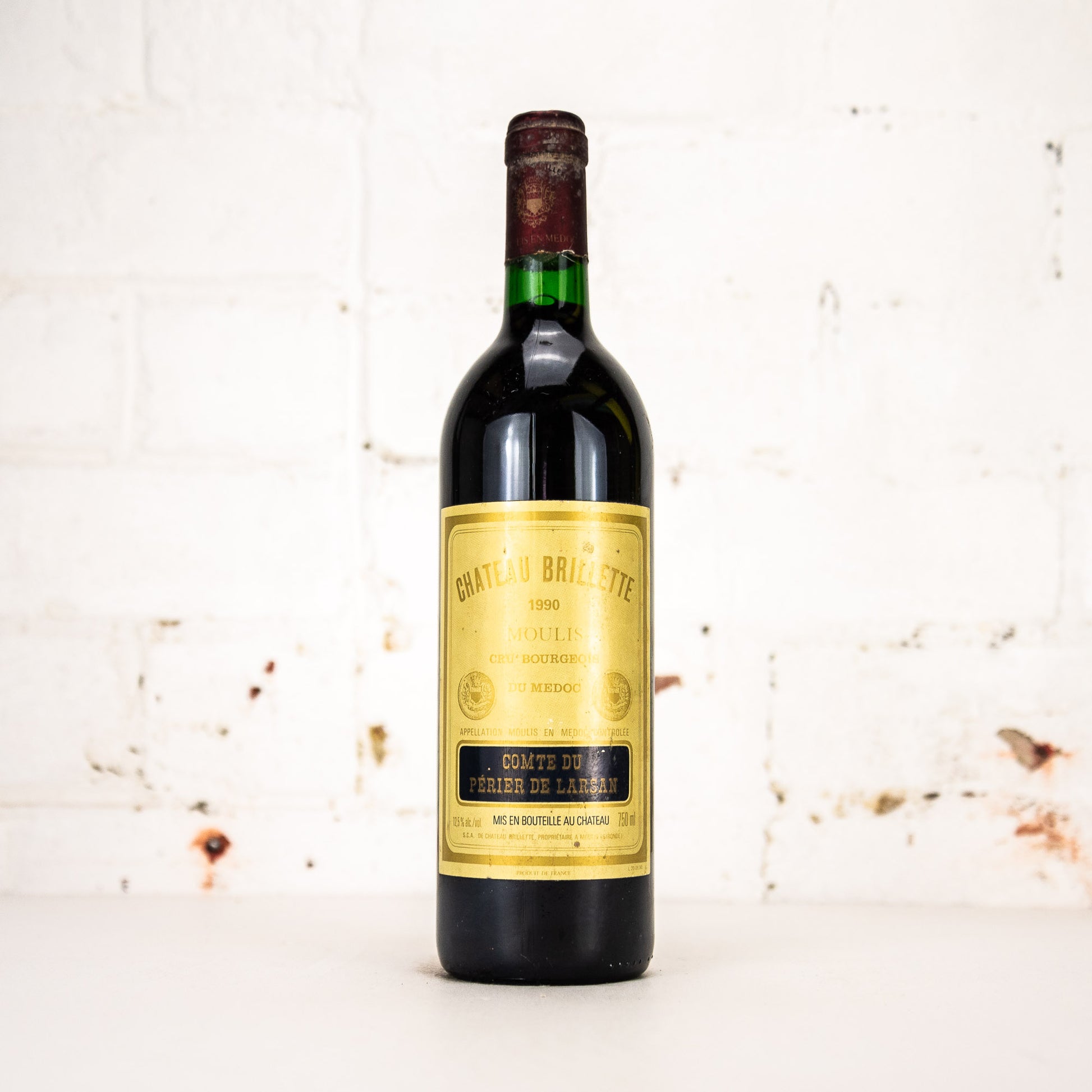 Château Brillette - Cru Bourgeois Moulis 1990 750ml