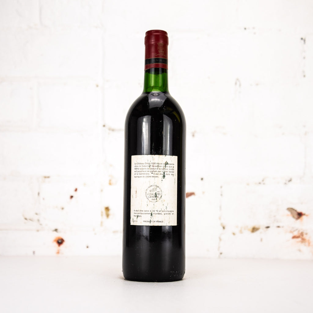 Château Dillon - Cru Bourgeois Haut Médoc 1990 750ml