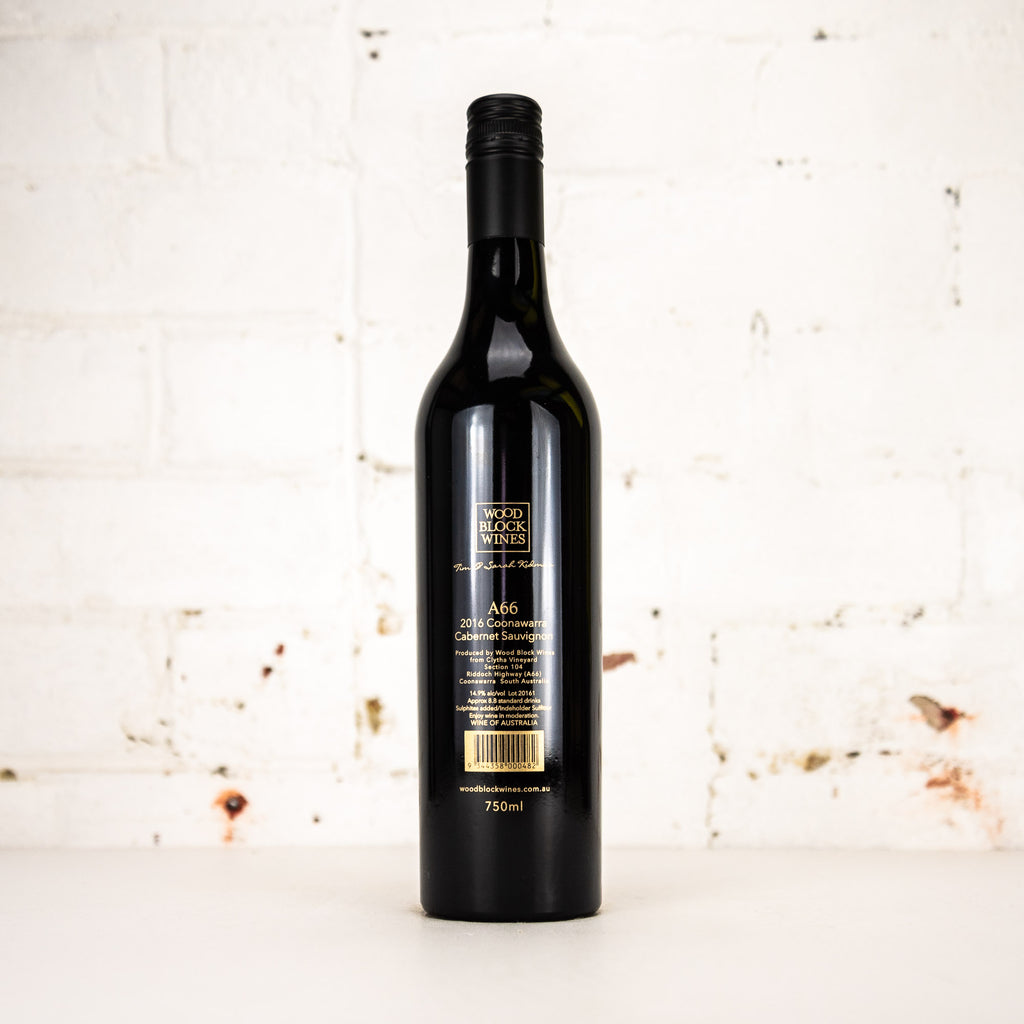 Wood Block - A66 Cabernet Sauvignon 2016 750ml