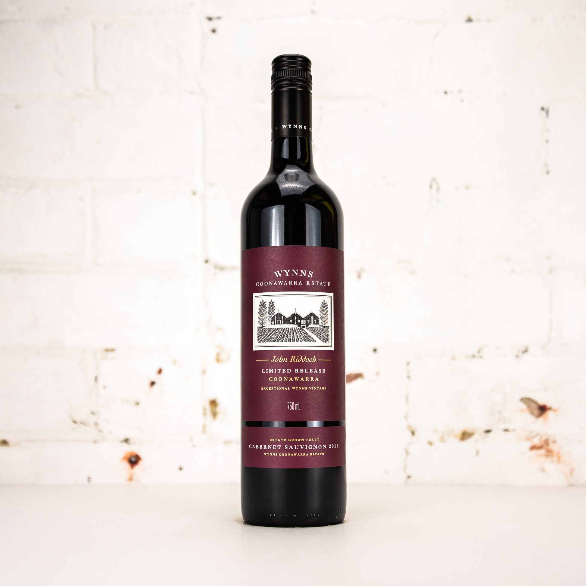 Wynns - John Riddoch Cabernet Sauvignon 2018 750ml