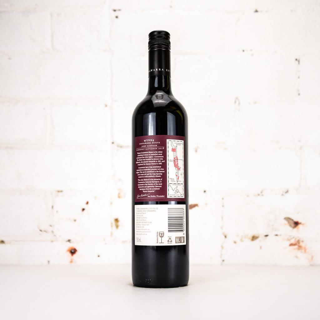 Wynns - John Riddoch Cabernet Sauvignon 2018 750ml