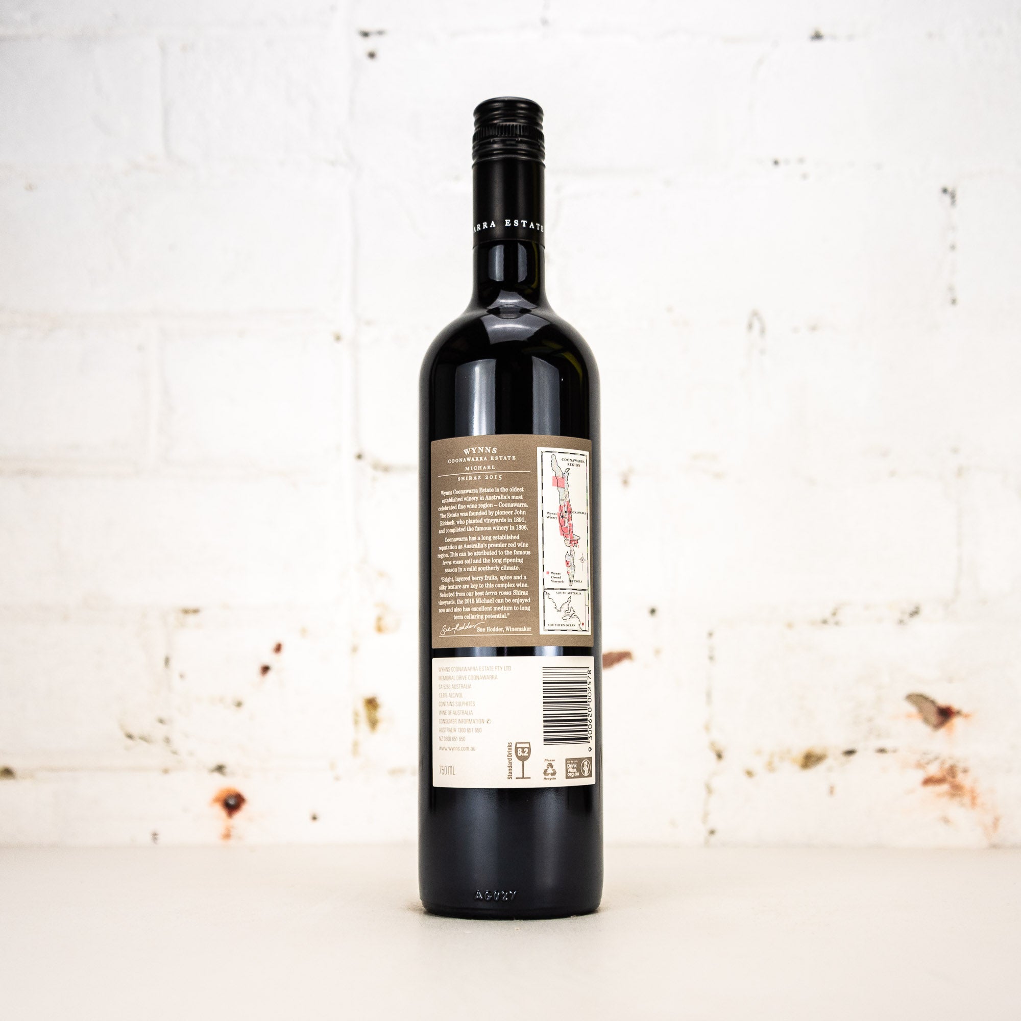 Wynns - Michael Shiraz 2015 750ml – Carwyn Cellars
