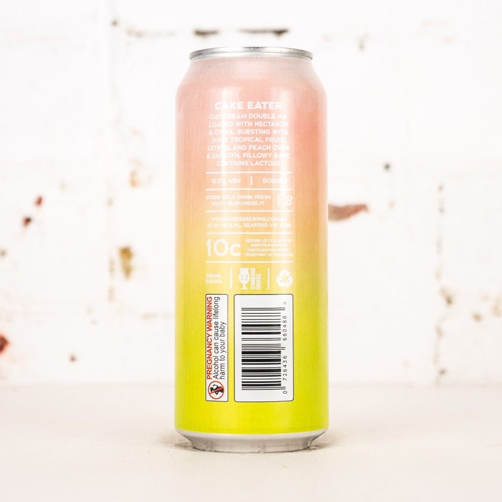 Banks - Cake Eater: Nectaron & Citra DDH Oat Cream DIPA