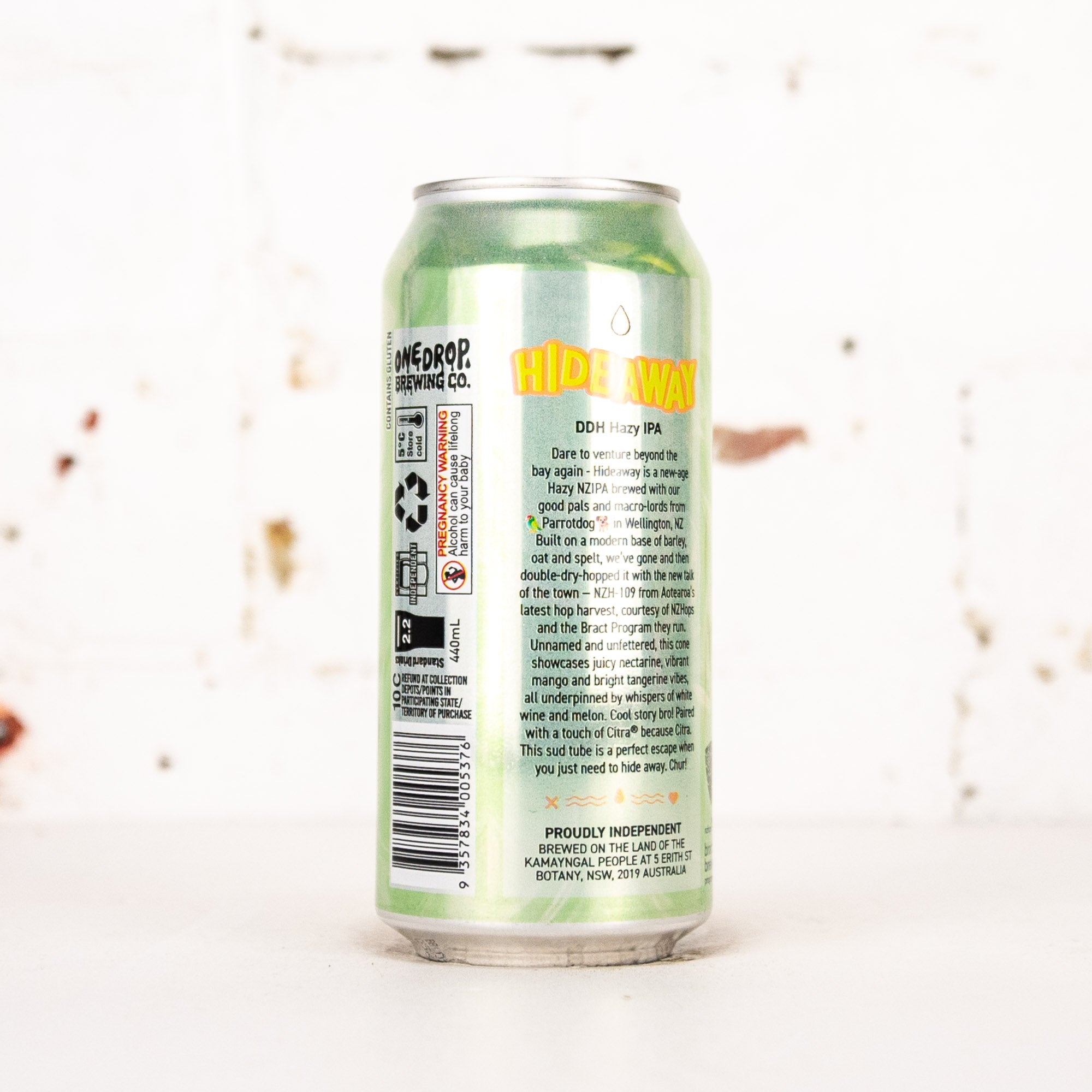One Drop x Parrotdog - 'Hideaway' DDH Hazy IPA
