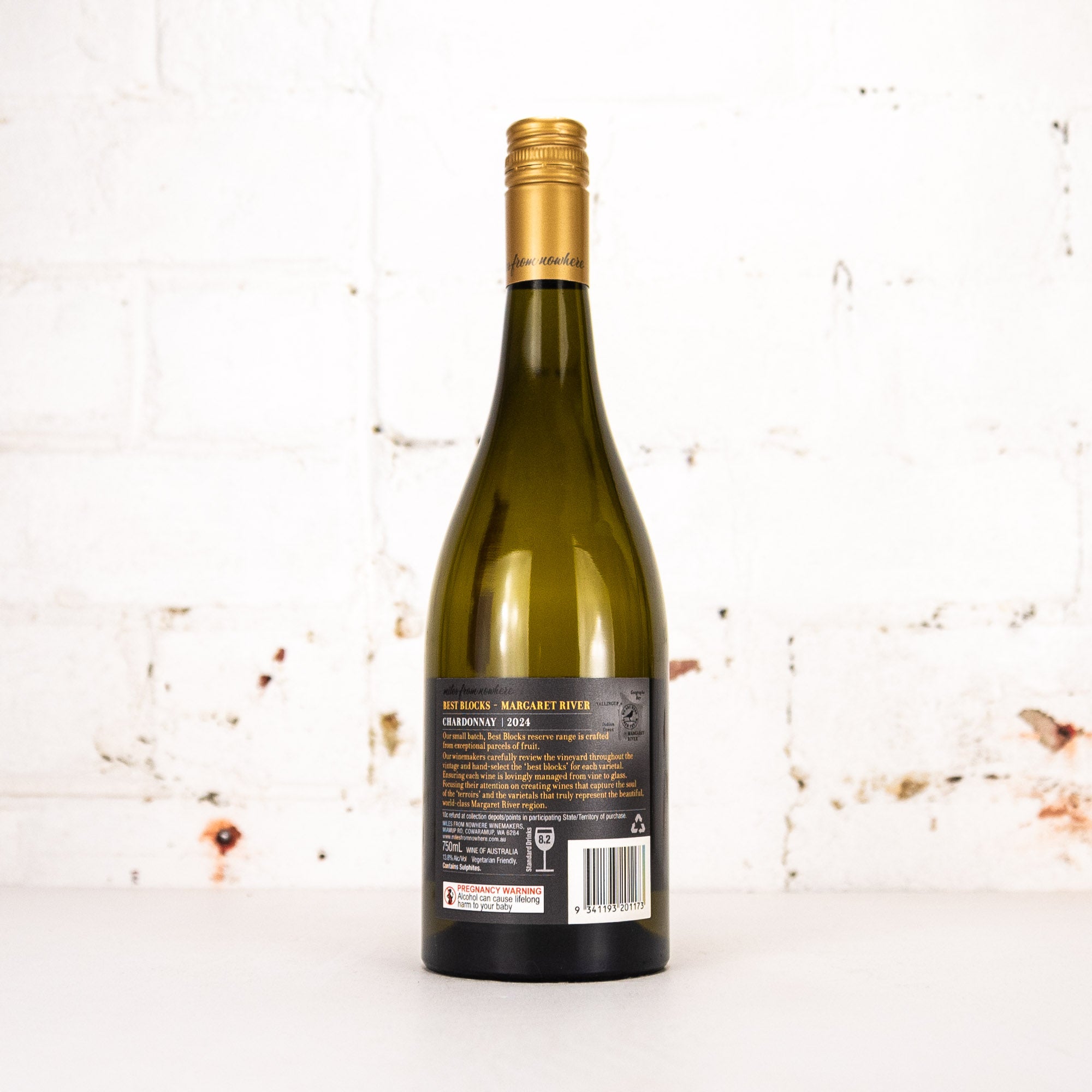 Miles from Nowhere - Best Block Chardonnay 750ml