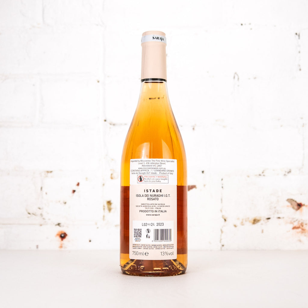 Saraja - Istade Isola dei Nuraghi Rosato IGT 750ml