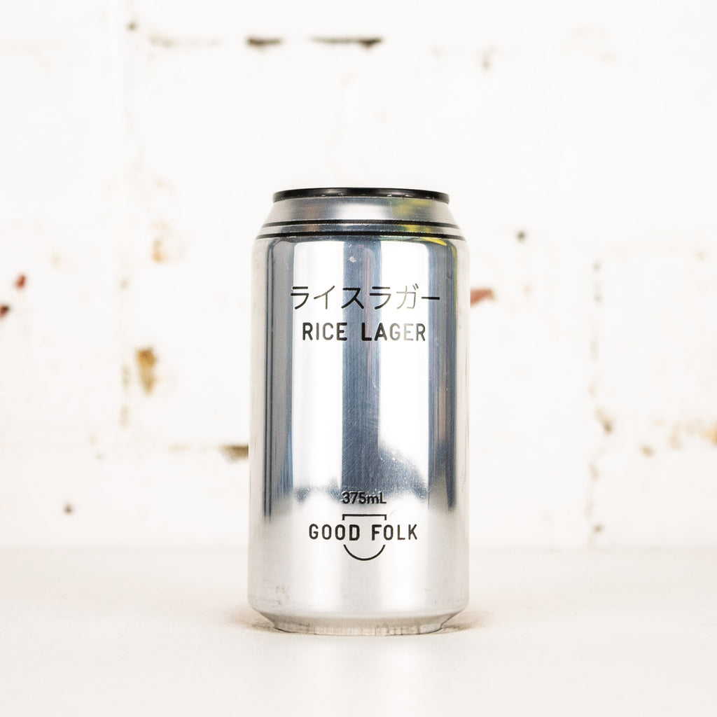 Rationale Rice Lager Good Folk - Rice Lager – Carwyn Cellars
