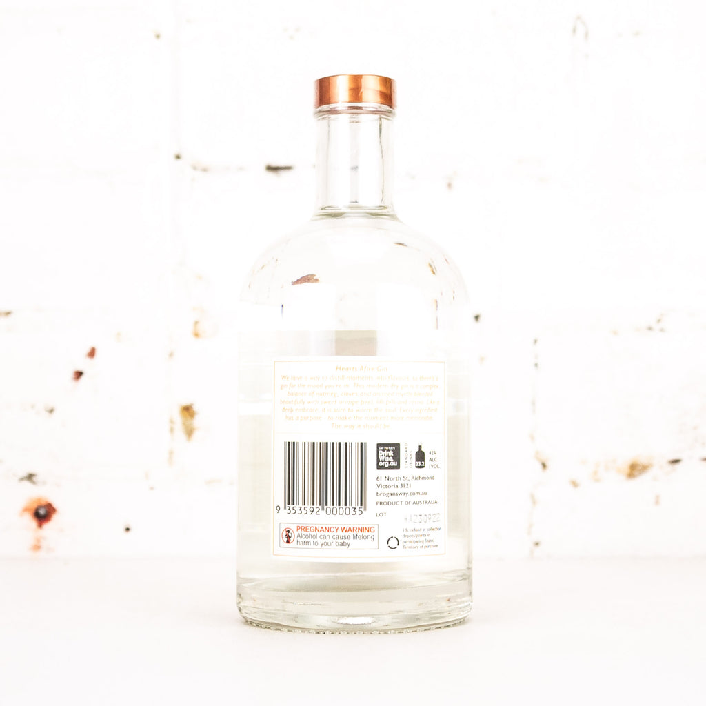 Brogan's Way - Hearts Afire Gin 700ml