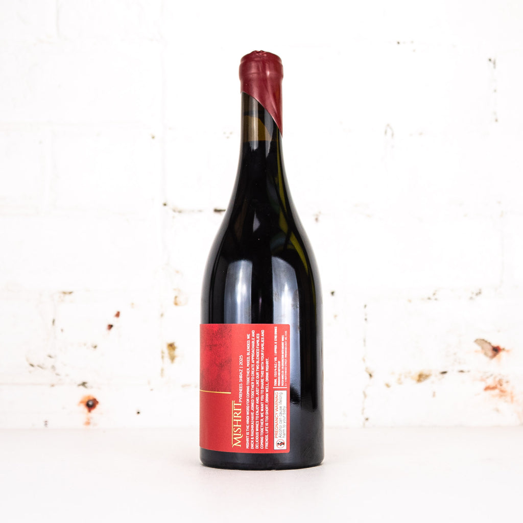 Mishrit - Pyrenees Shiraz 2025 750ml