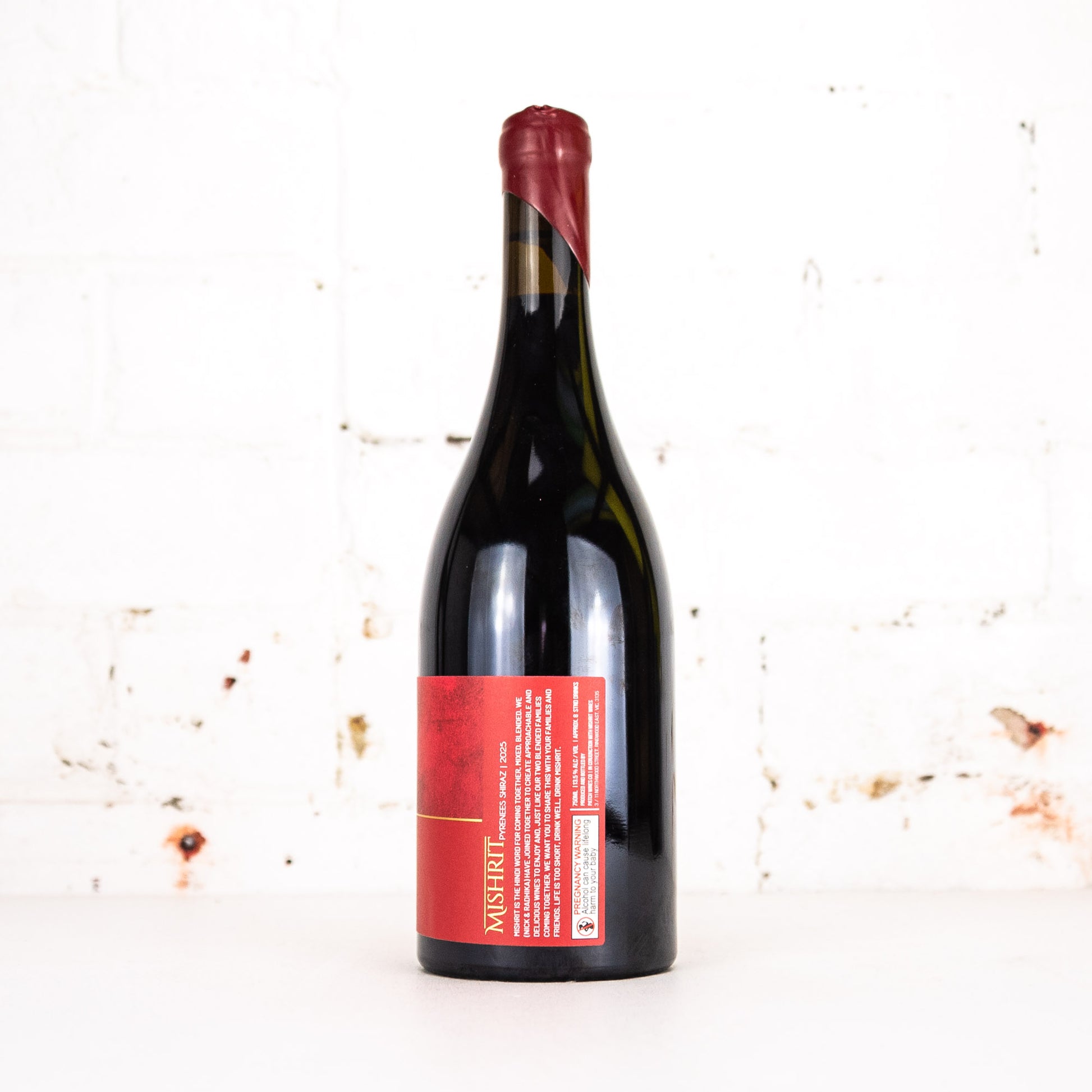 Mishrit - Pyrenees Shiraz 2025 750ml