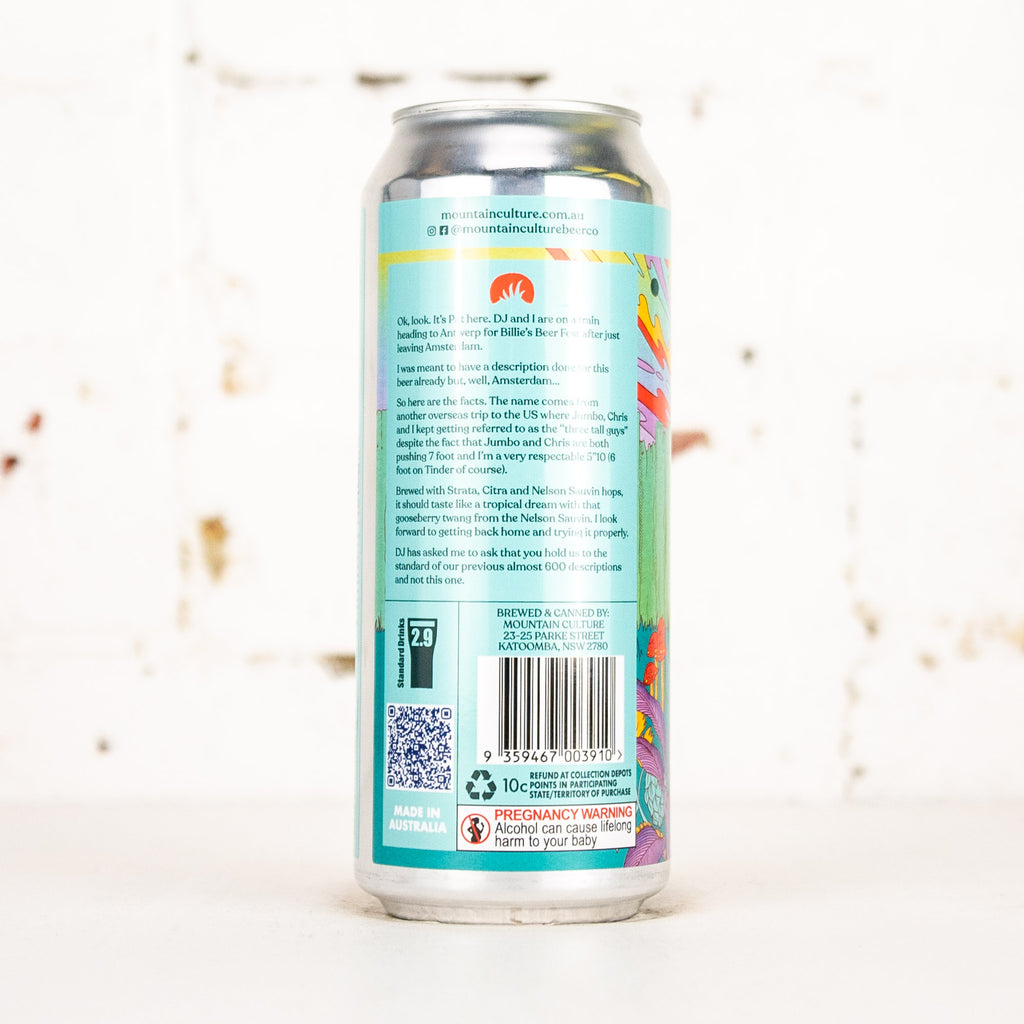 Mountain Culture - Three Tall Guys NEIPA