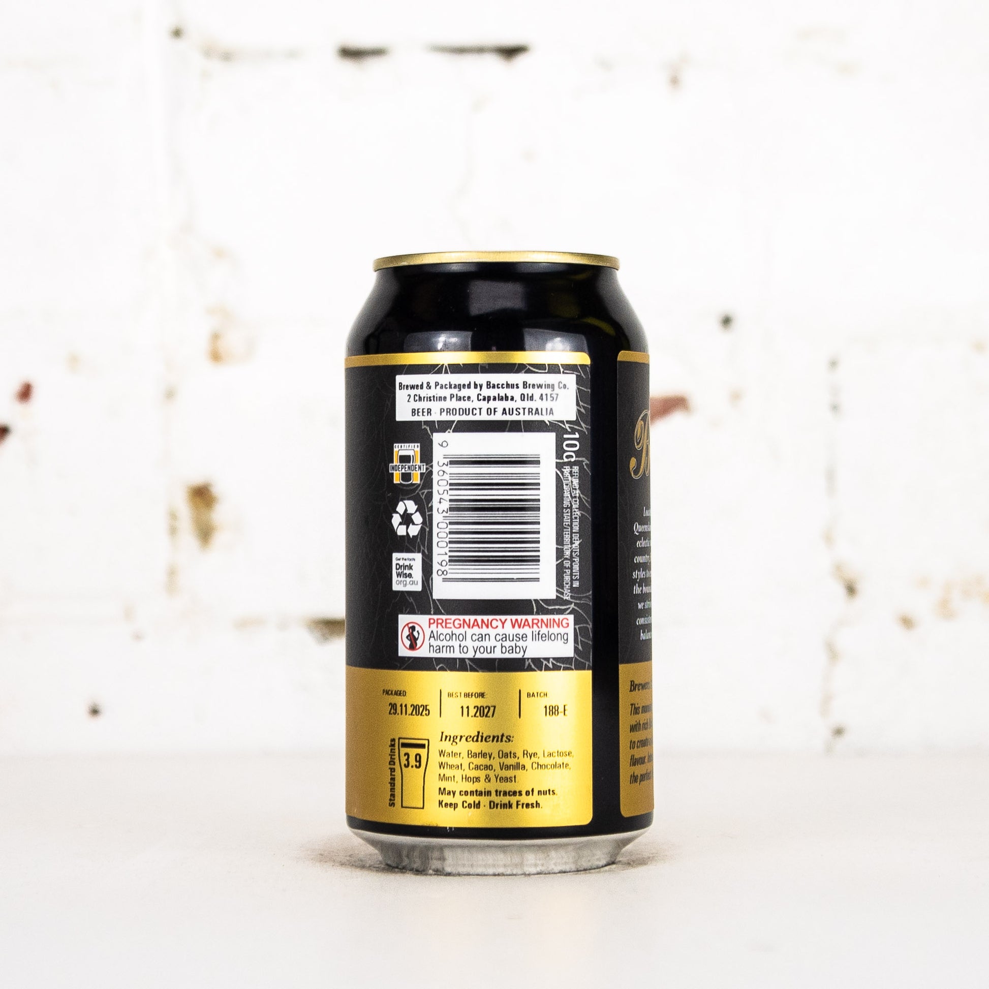 Bacchus - Monumintal Choc Mint Pastry Stout