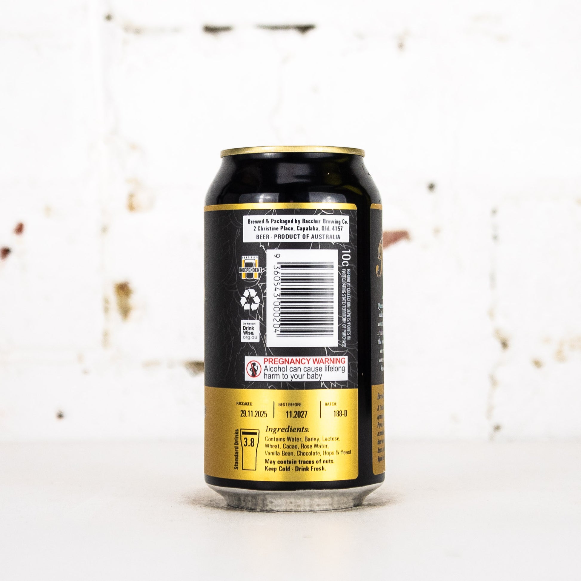 Bacchus - Persian Princess Turkish Delight Pastry Stout