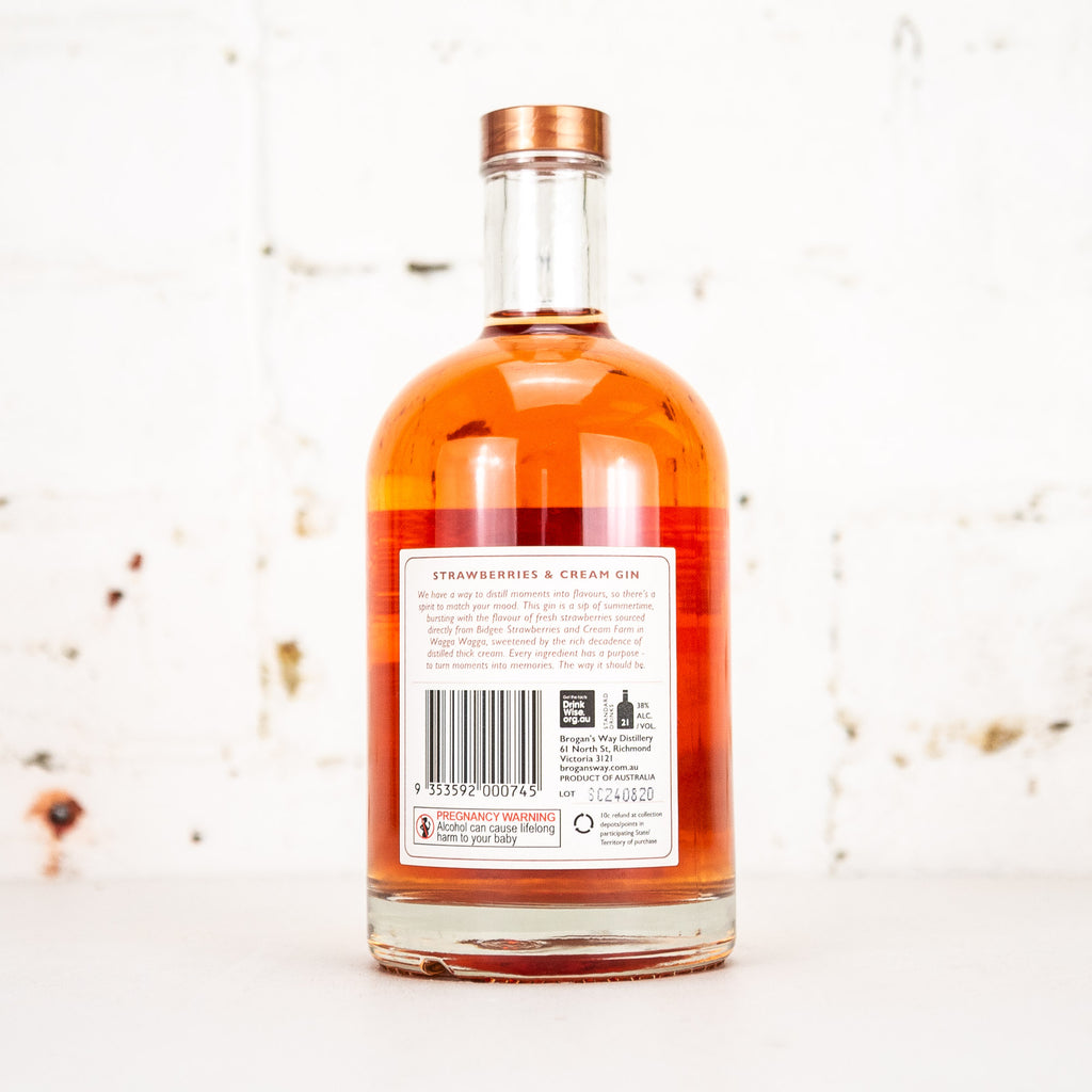Brogan's Way - Strawberries & Cream Gin 700ml