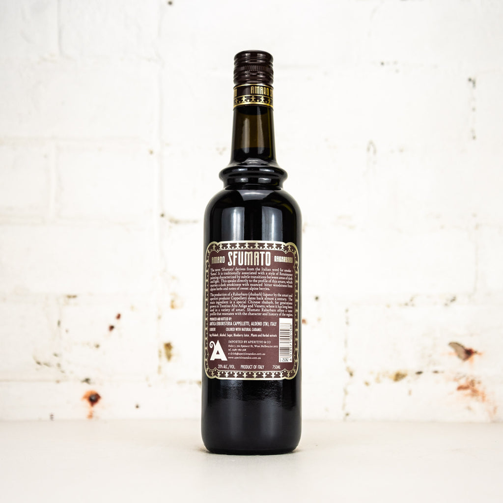 Cappelletti - Rabarbaro Sfumato Amaro 750ml