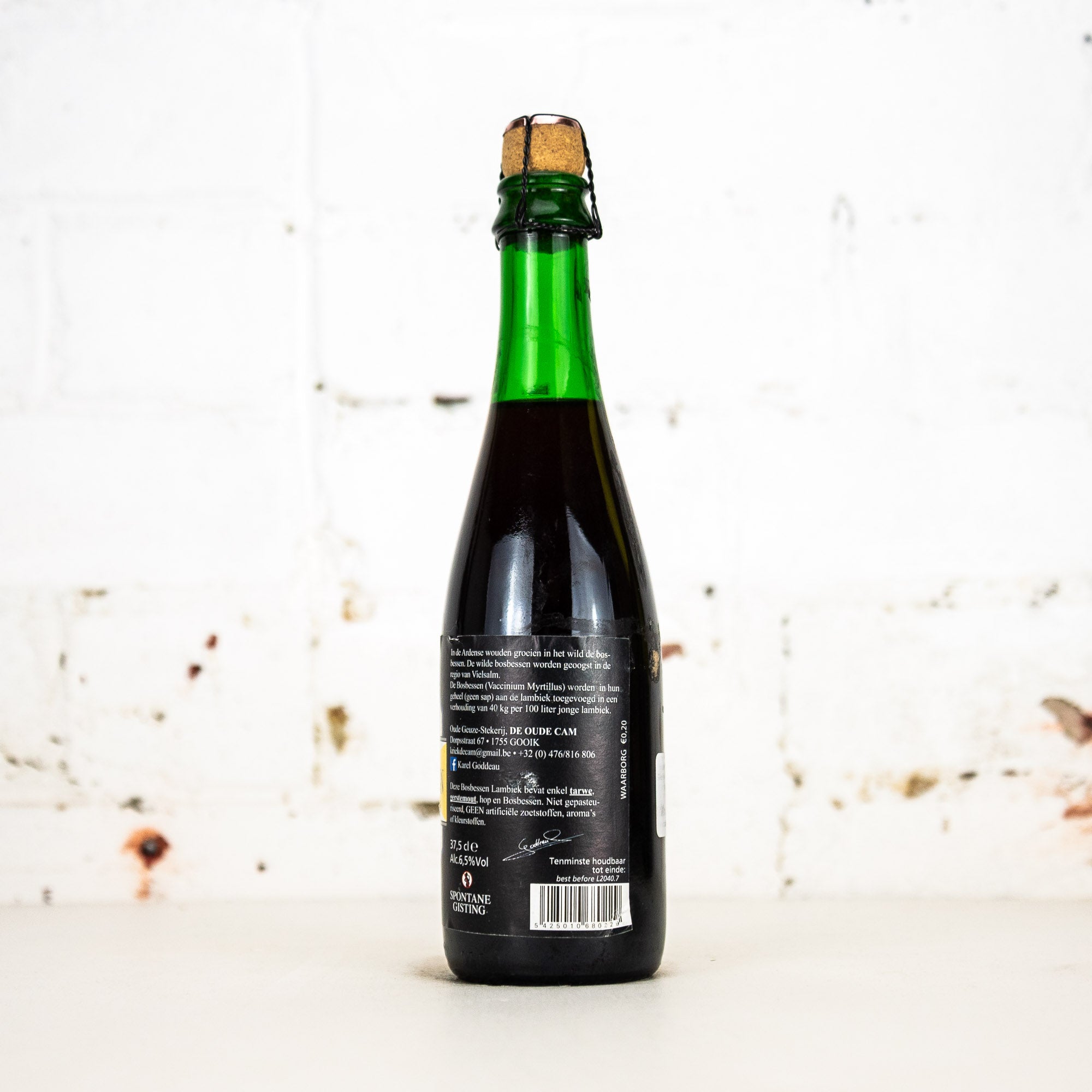De Cam - Wilde Bosbessen Blueberry Lambic 375ml