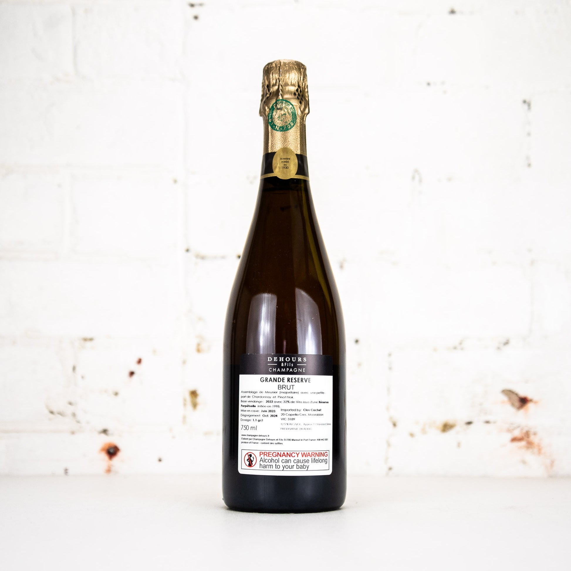 Dehours - Grande Reserve Brut NV Champagne 750ml