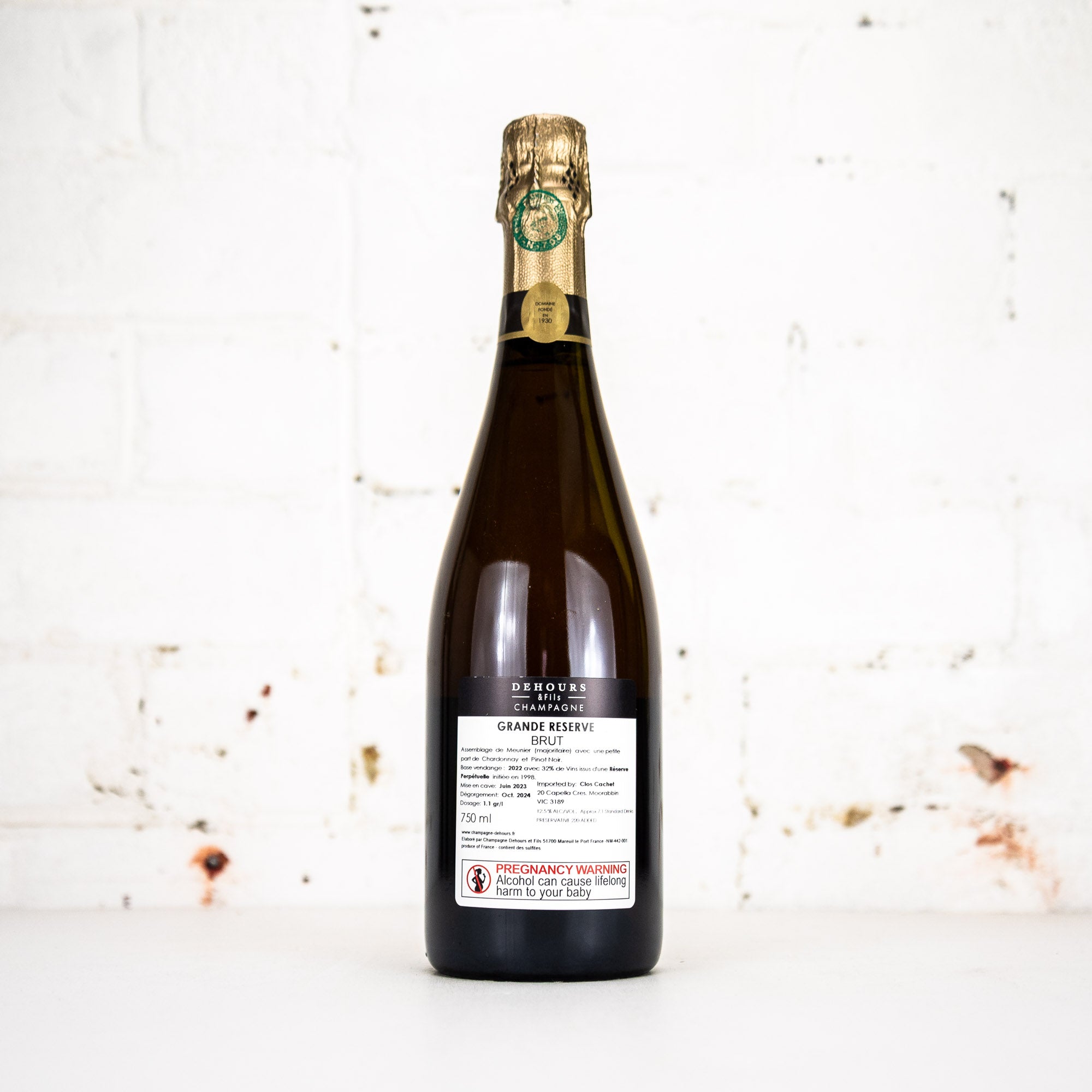 Dehours - Grande Reserve Brut NV Champagne 750ml