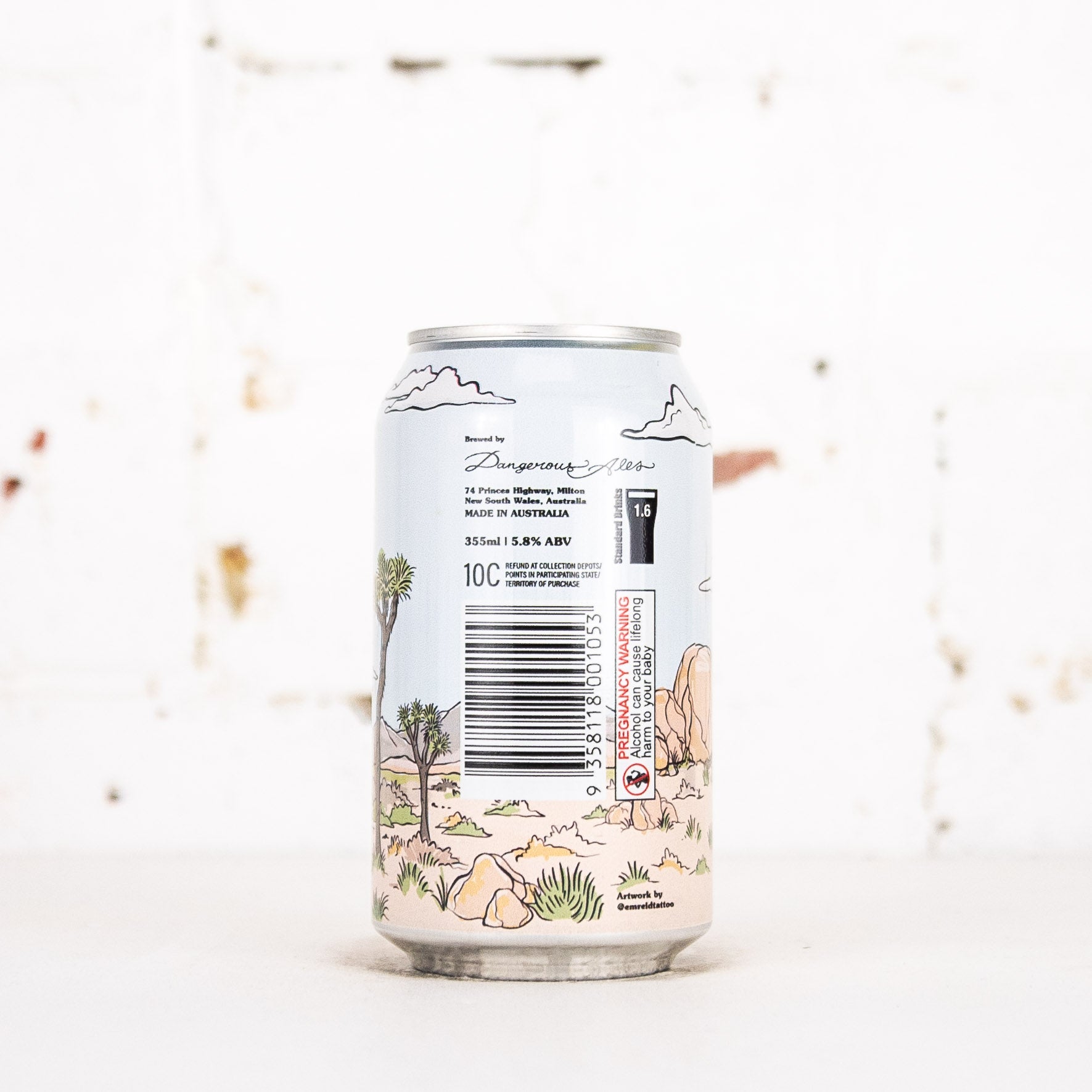 Dangerous Ales - Joshua Tree West Coast Pilsner