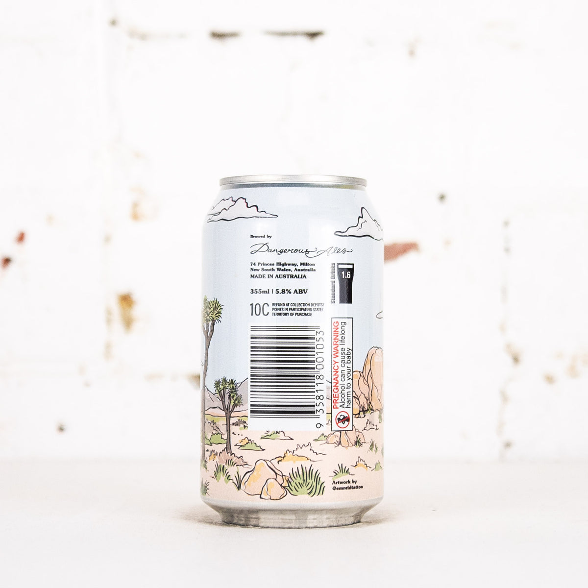 Dangerous Ales - Joshua Tree West Coast Pilsner