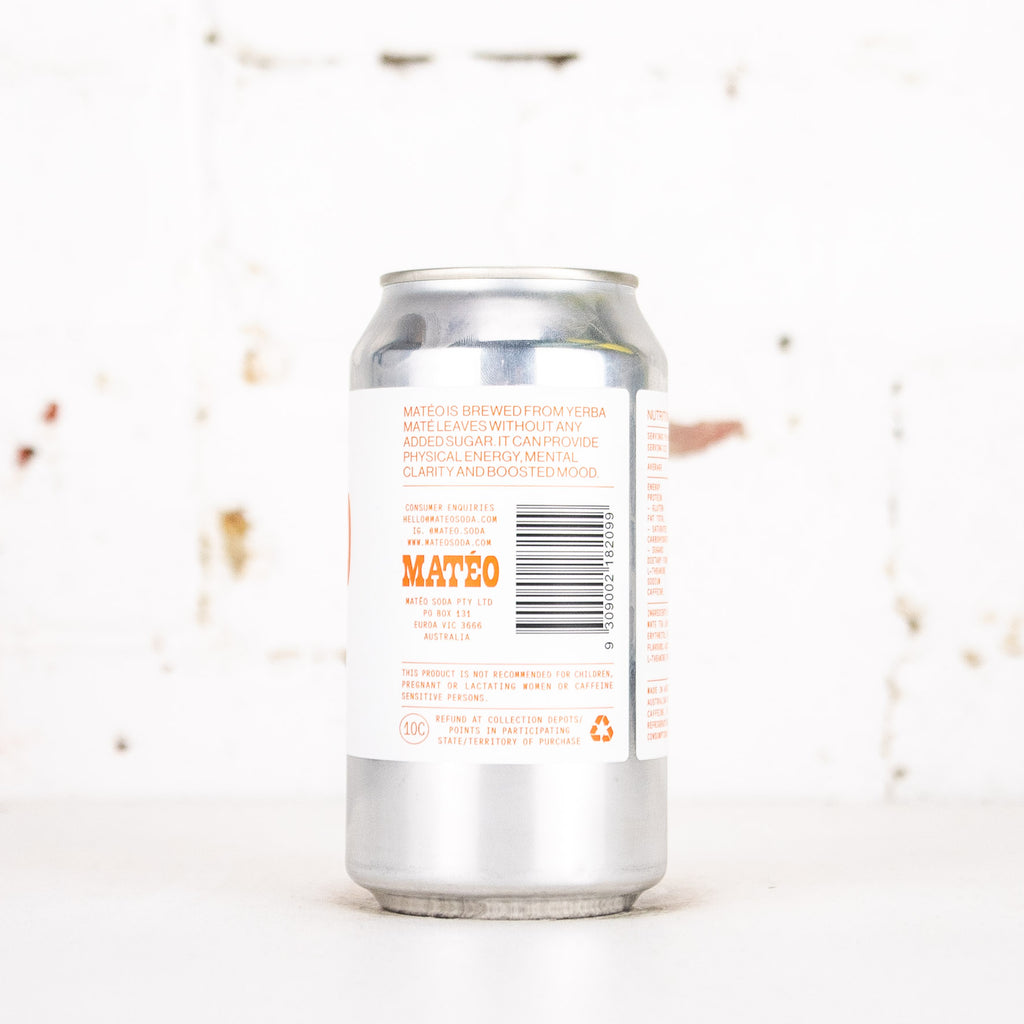 Matéo - Yerba Maté Soda Orange