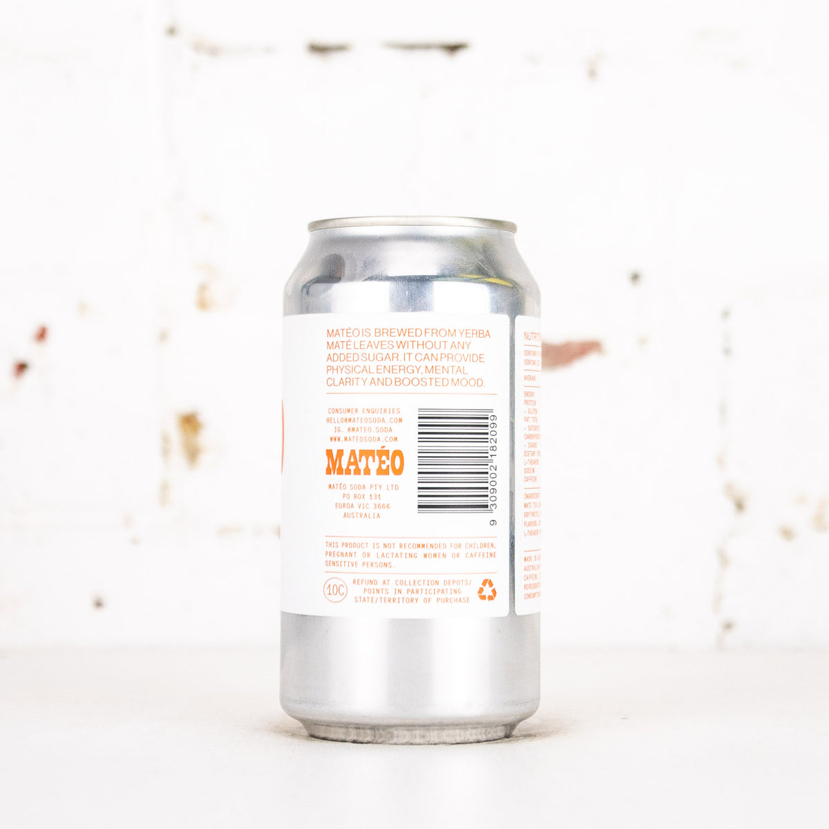 Matéo - Yerba Maté Soda Orange