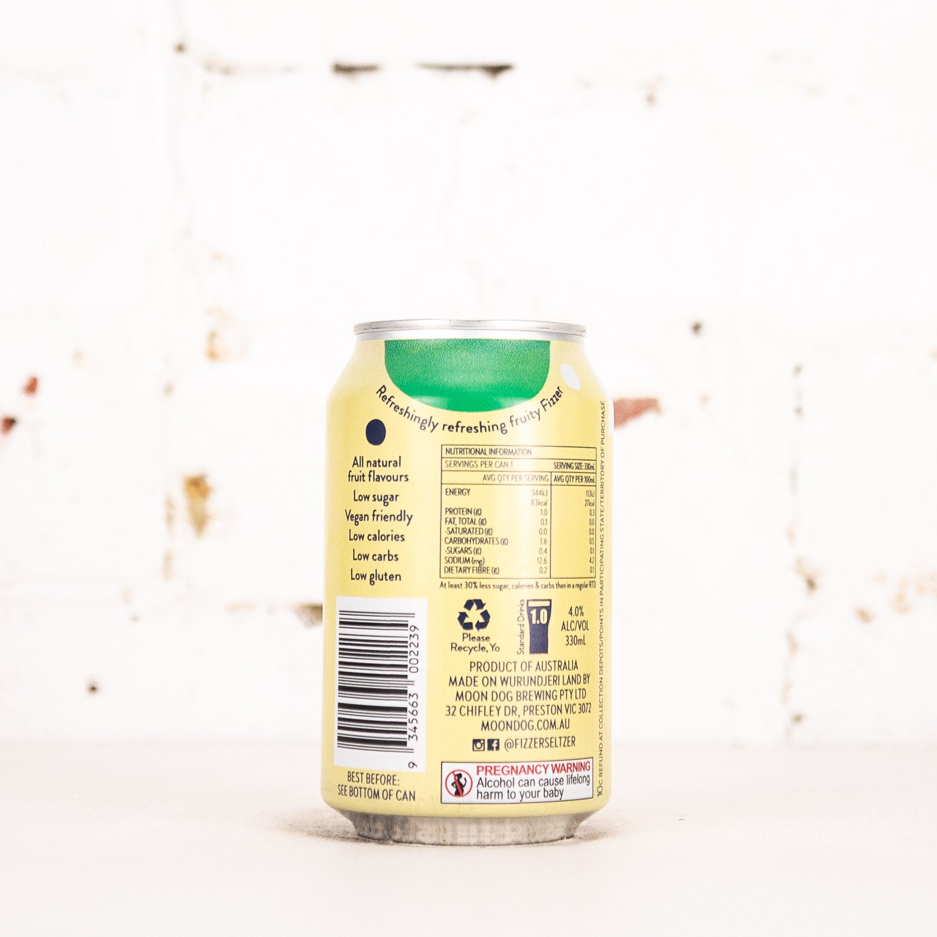 Moon Dog - Fizzer Piney Limey Seltzer