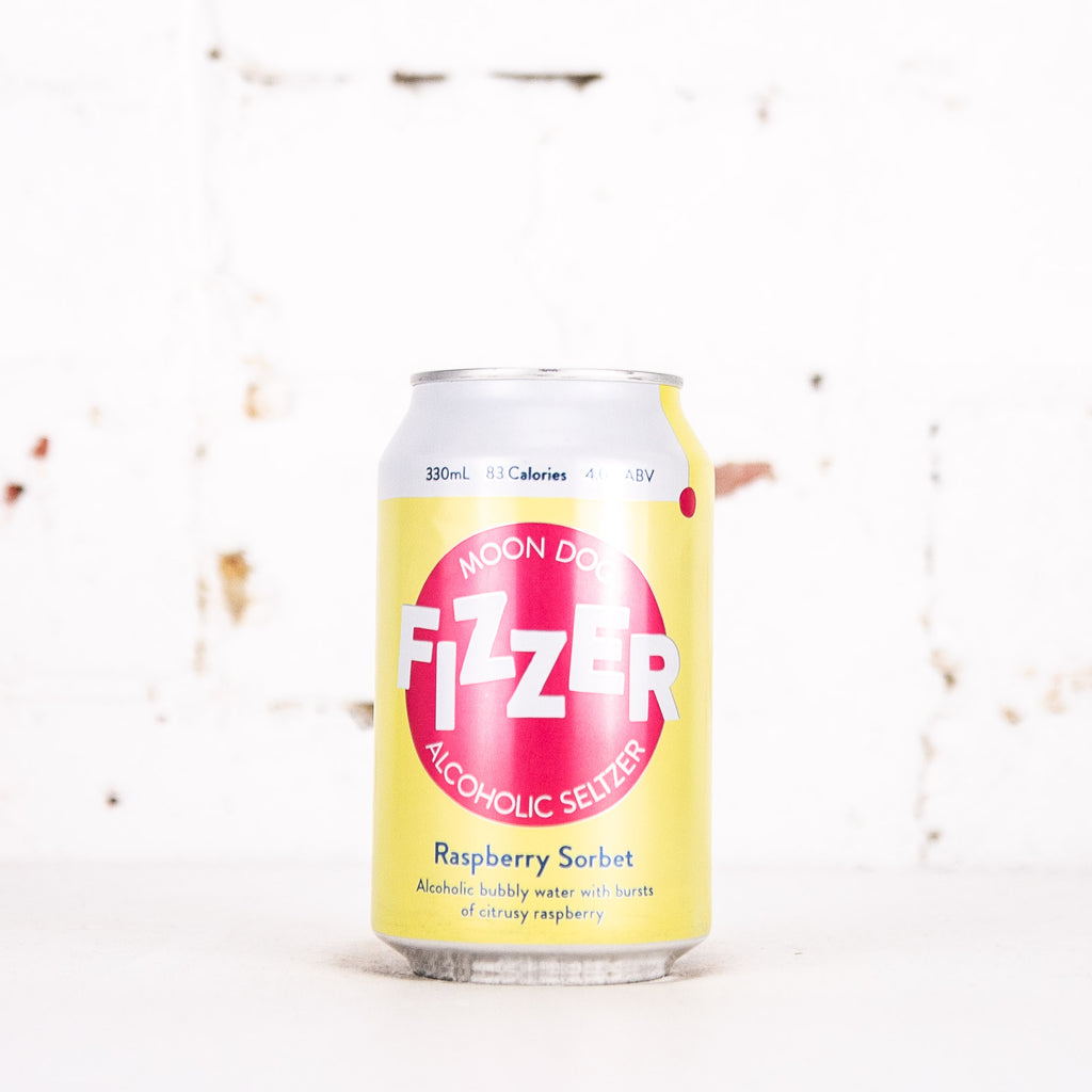 Moon Dog - Fizzer Raspberry Sorbet Seltzer