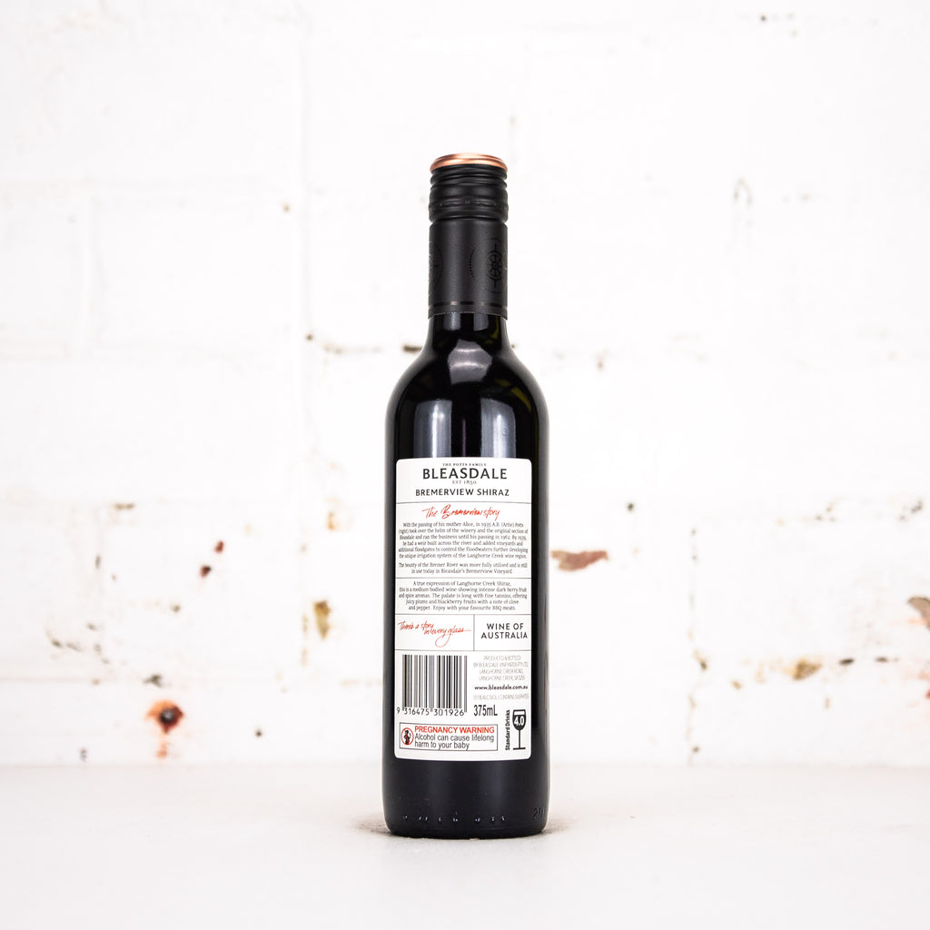 Bleasdale - Bremerview Shiraz 375ml