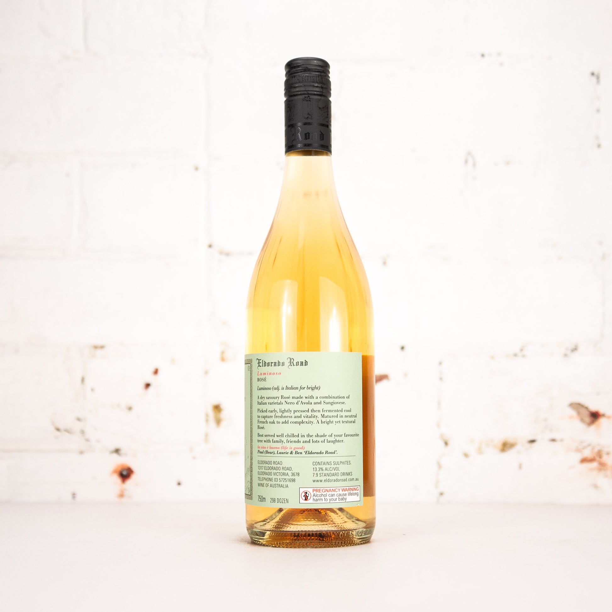 Eldorado Road - Luminoso Rose 750ml