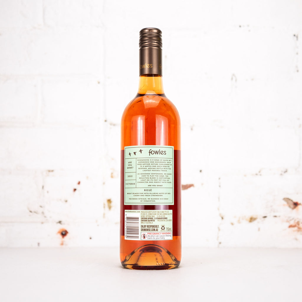 Fowles - Are You Game? Rose 750ml