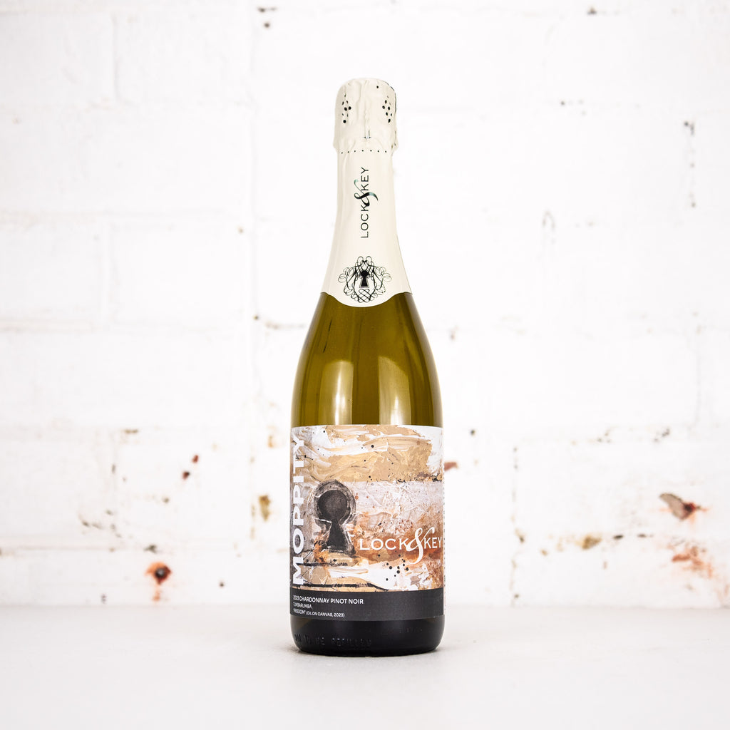 Moppity - Lock & Key Sparkling Chardonnay Pinot Noir 750ml