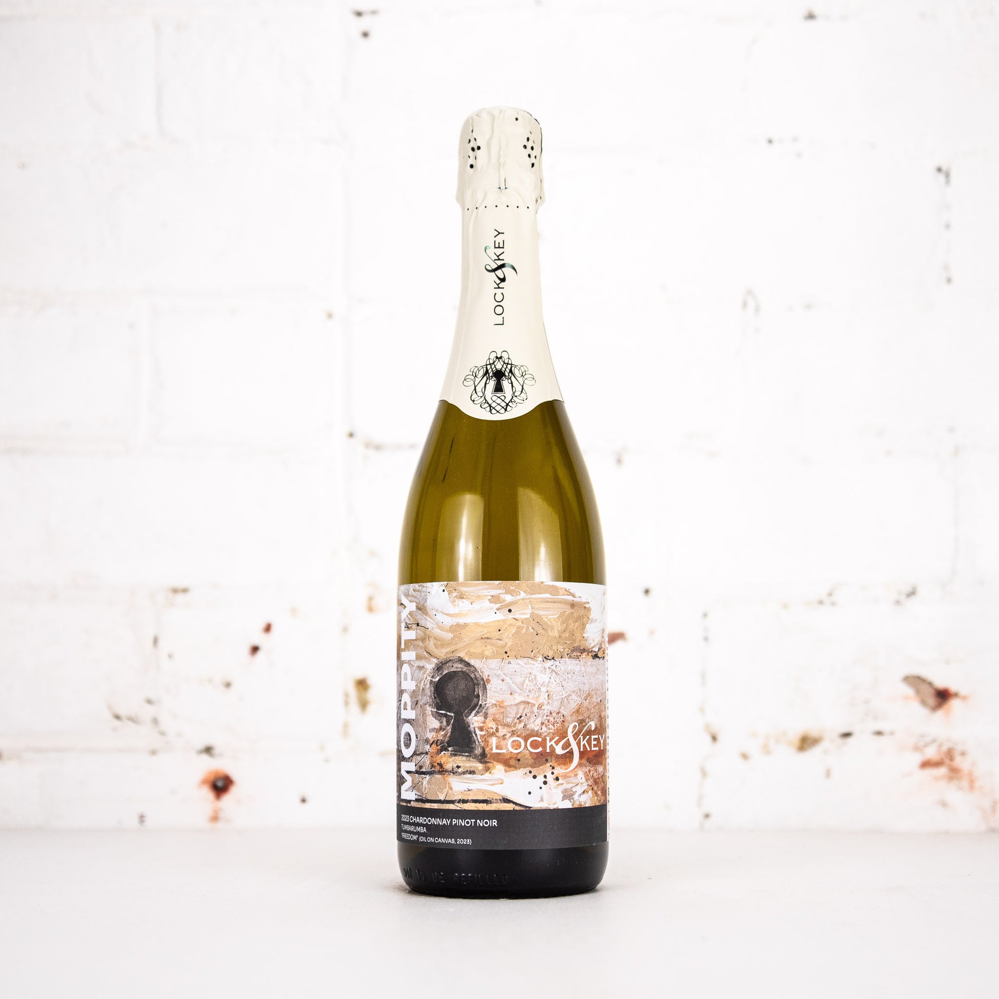 Moppity - Lock & Key Sparkling Chardonnay Pinot Noir 750ml