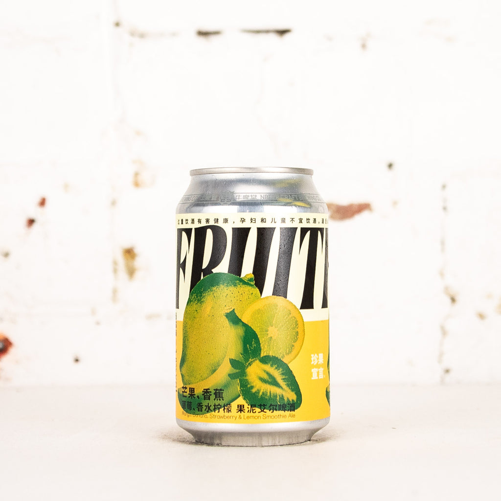 NBeer - FRUITFUSS Mango, Banana, Strawberry & Lemon Smoothie Ale