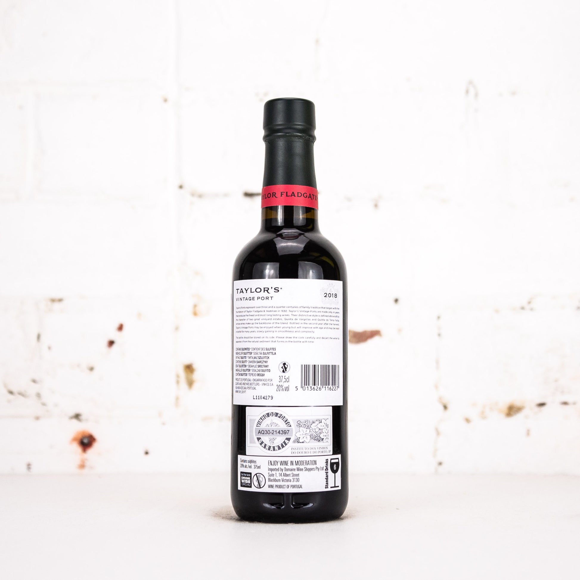 Taylor's - Vintage Port 2018 375ml