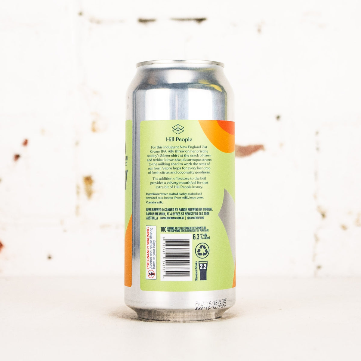 Range - Hill People Oat Cream NEIPA