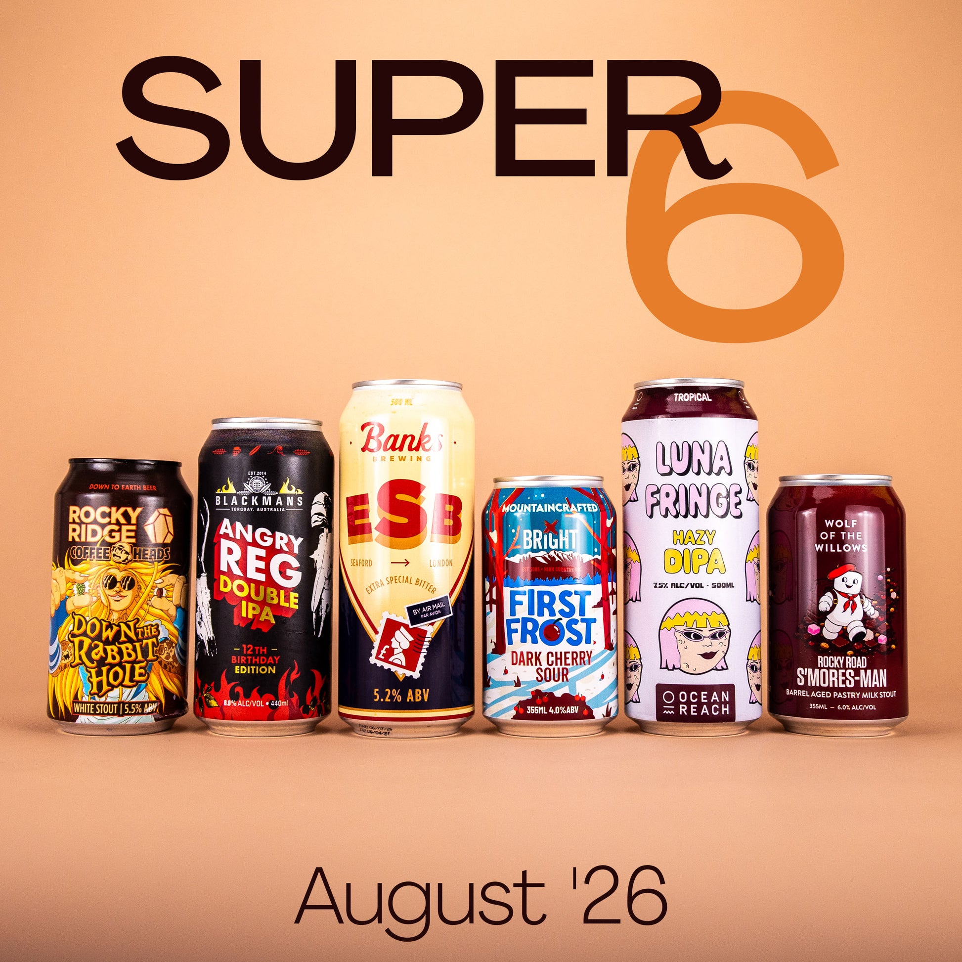 Schmooze - Super 6 Beer Subscription